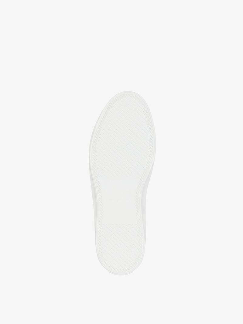 CITY SPORT SNEAKERS IN LEATHER WITH DOUBLE WEBBING STRAP 5