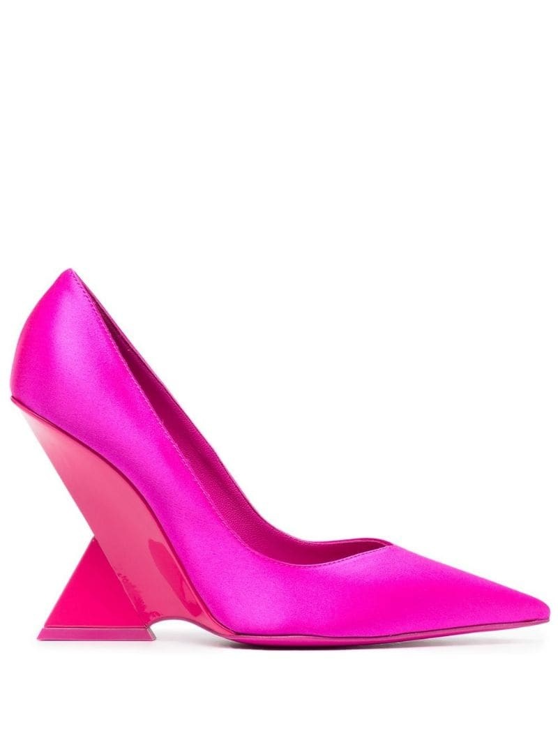 sculpted high-heel pumps - 1