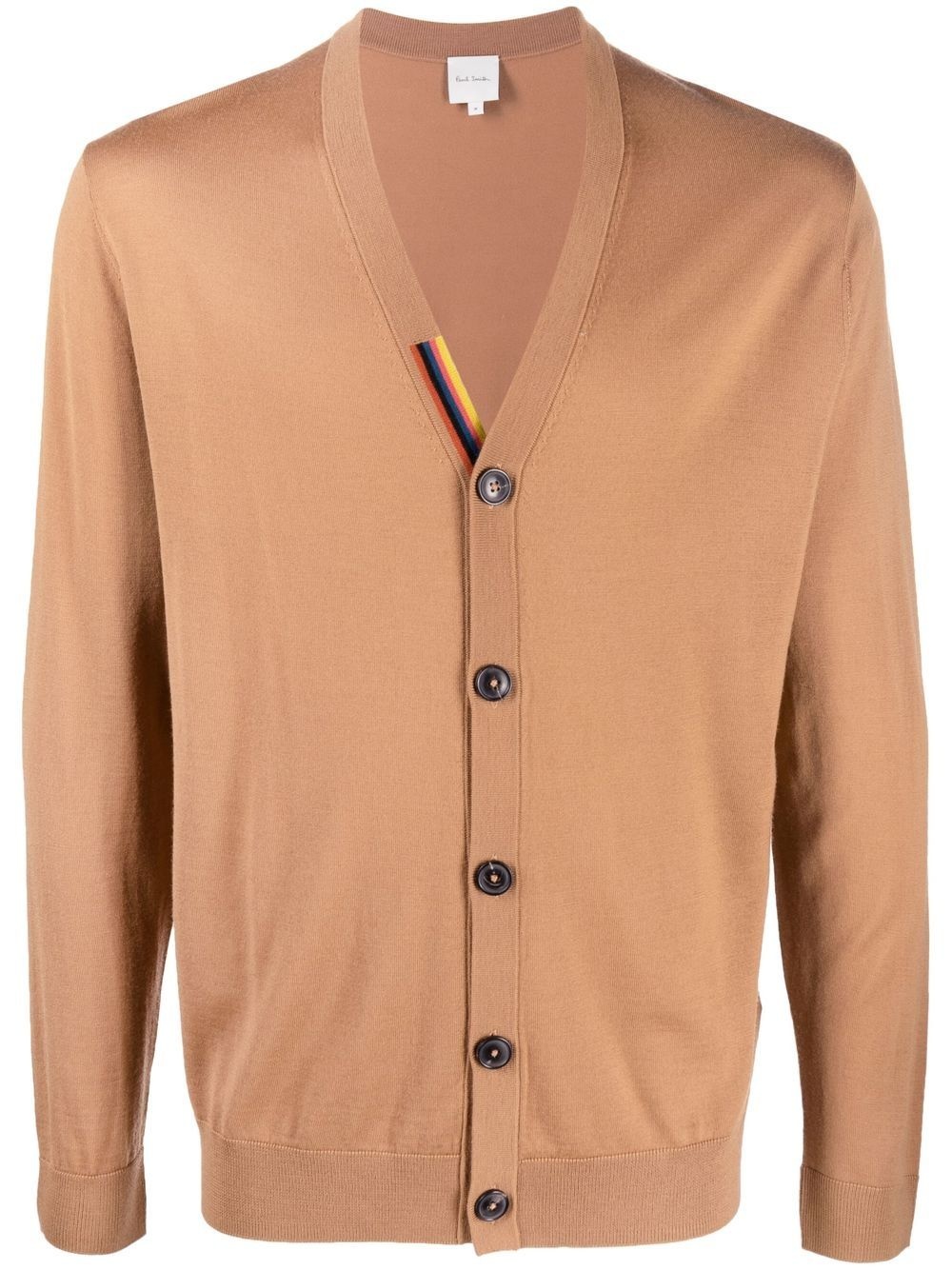 V-neck merino cardigan - 1