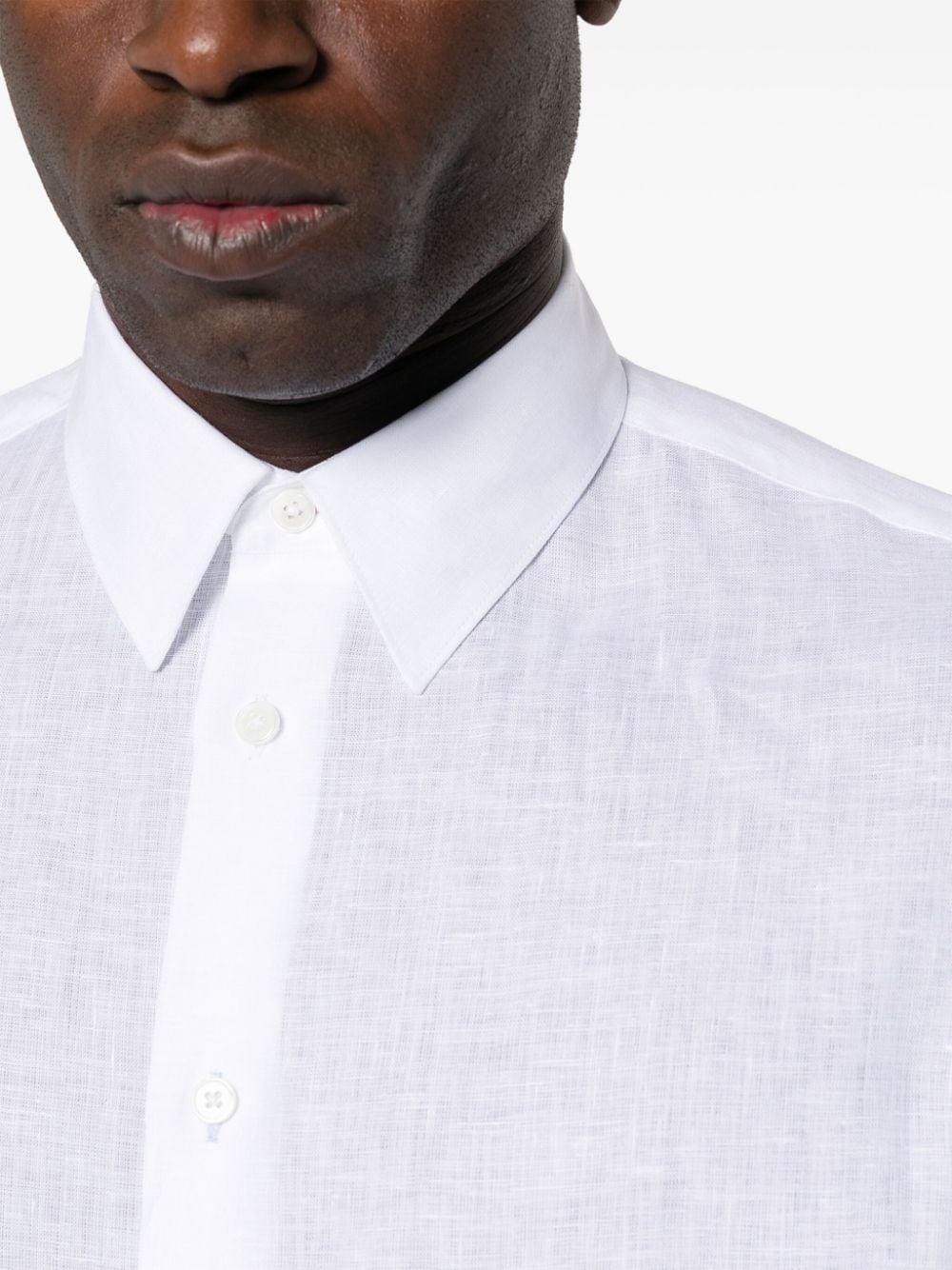 poplin linen shirt - 5