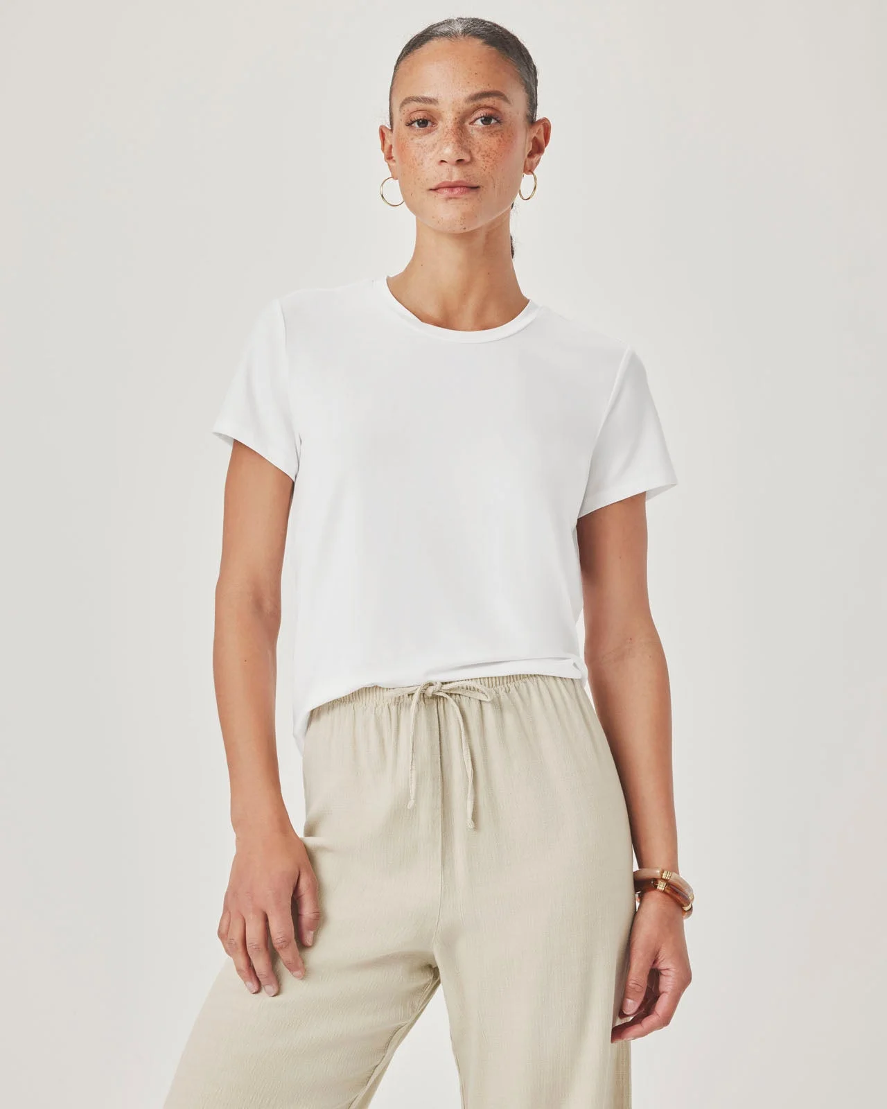 Tyra Crewneck Tee - 1