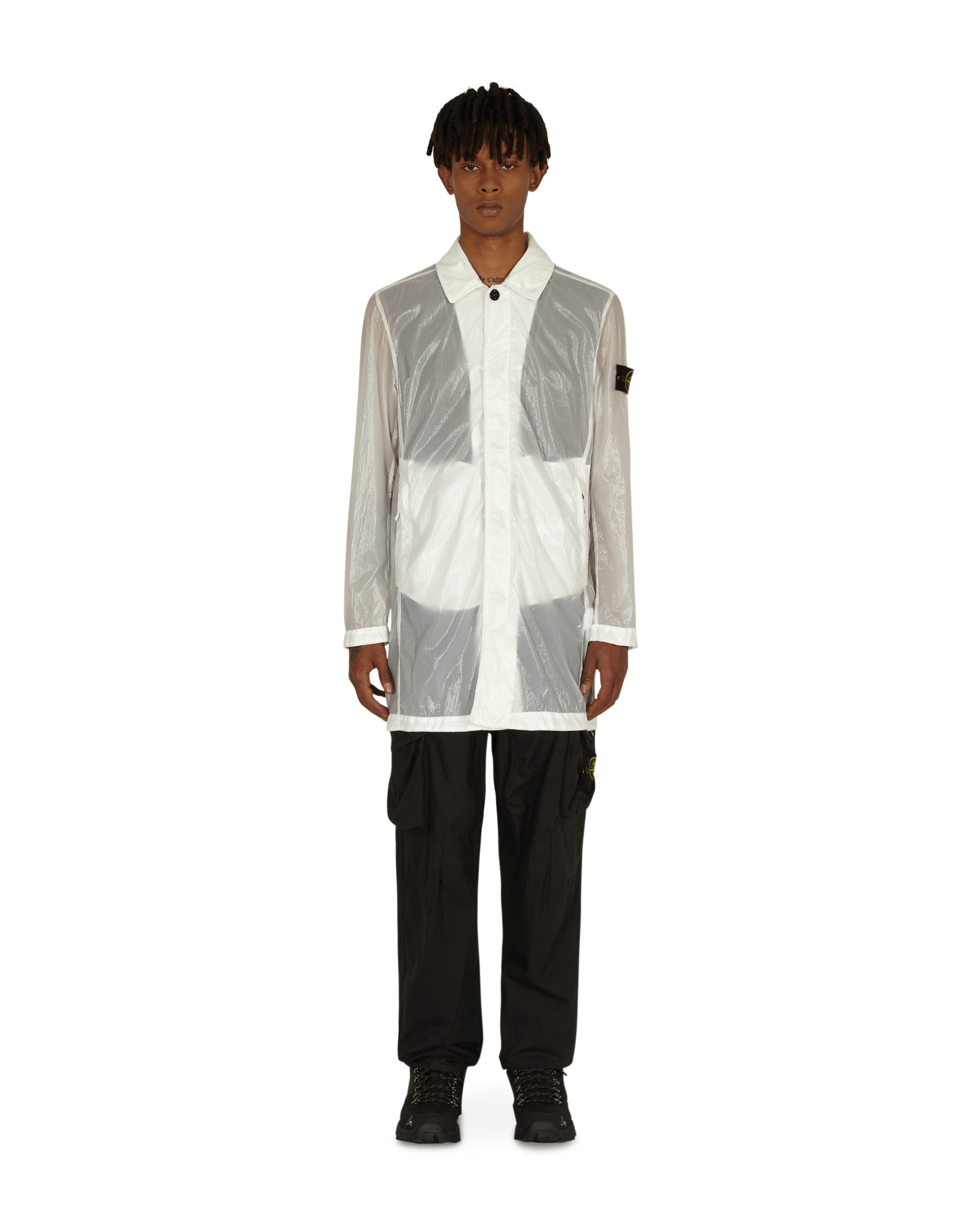 Lucido-TC Packable Coat White - 2