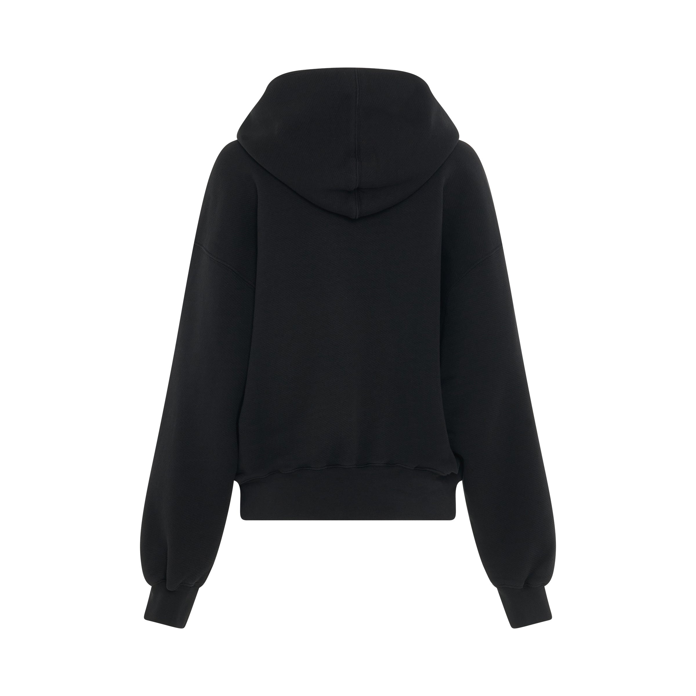 Big Logo Bookish Oversize Hoodie in Black - 4