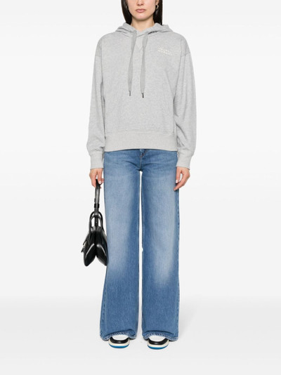 Isabel Marant Sylla embroidered-logo hoodie outlook