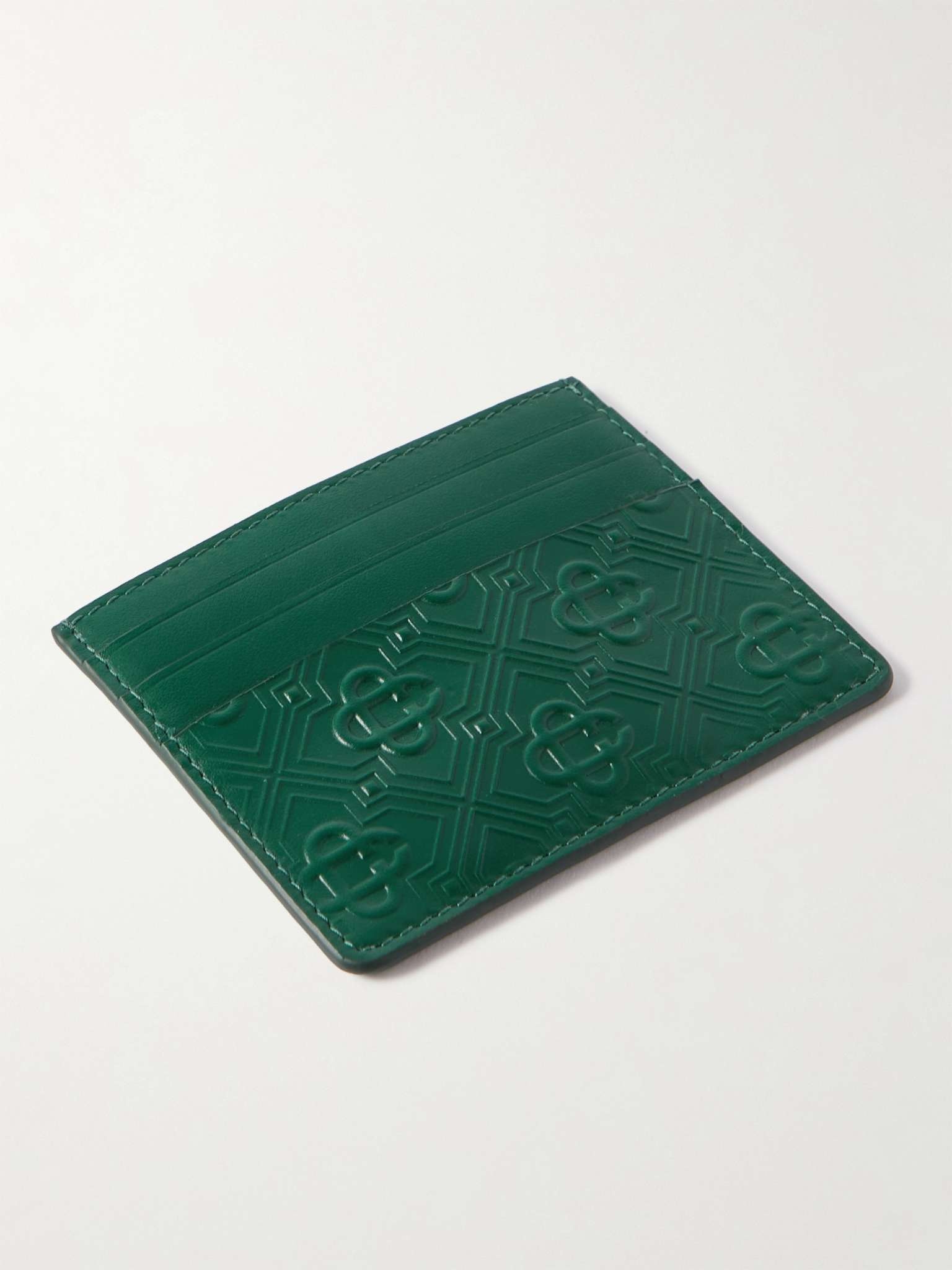 Casablanca Black Embossed Card Holder