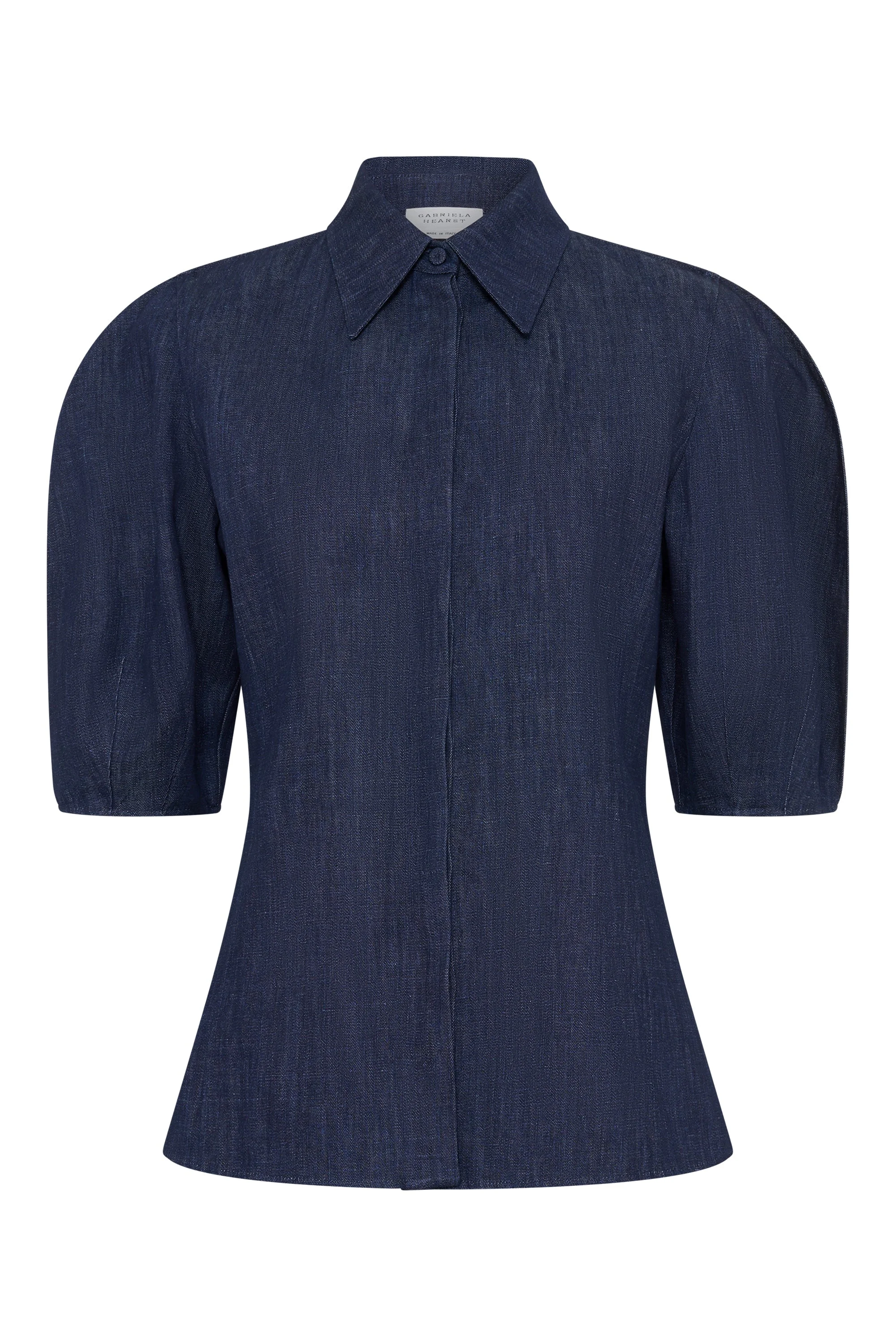 Sansi Top in Recycled Cotton Denim - 1