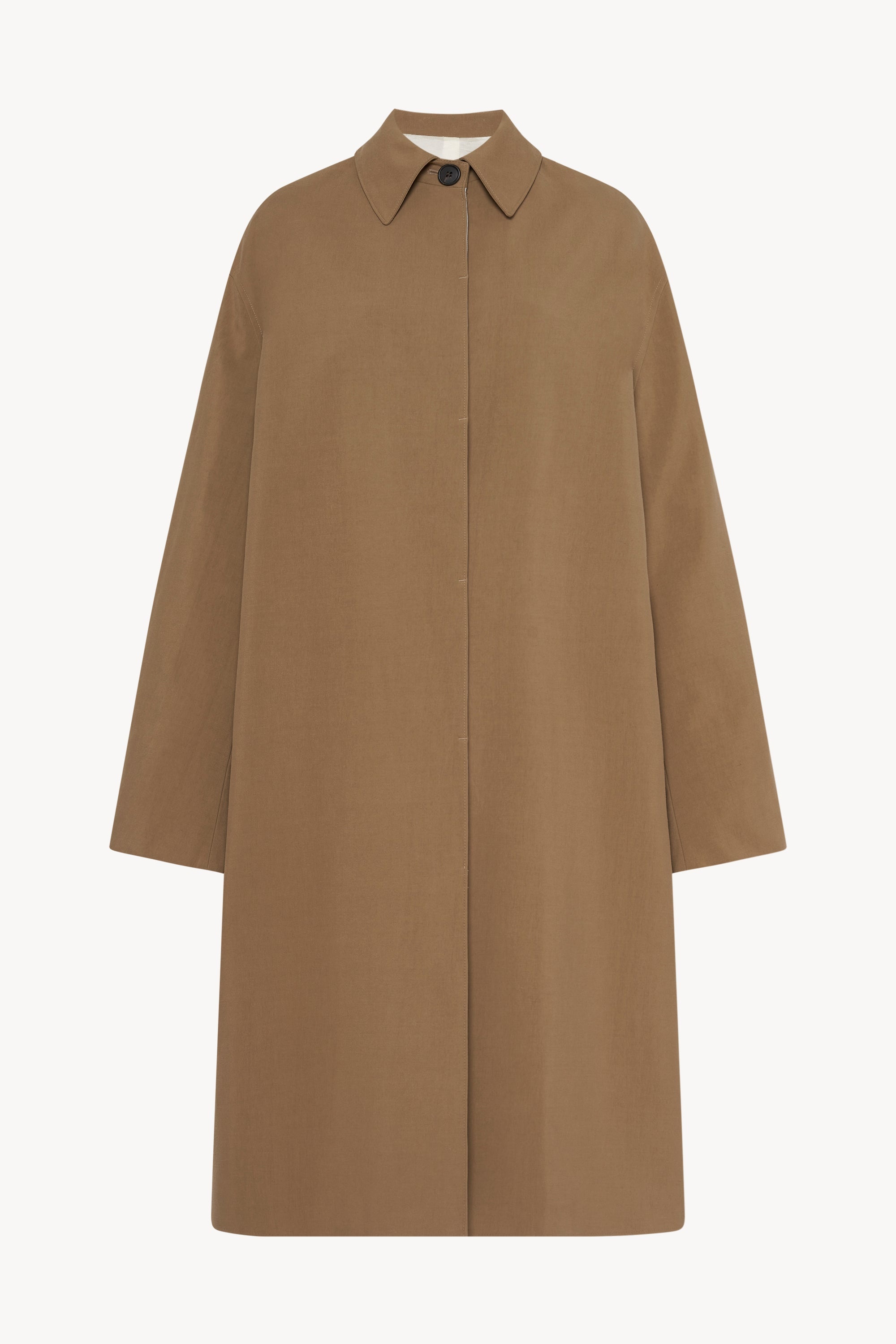 Denise Coat in Cotton and Silk - 1