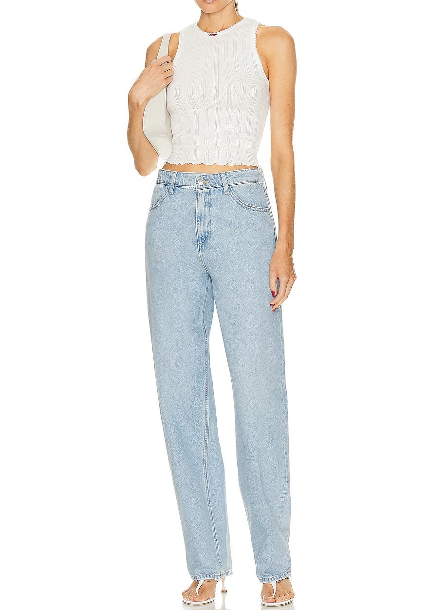 BIANCA WIDE LEG TAPERED DENIM - 6