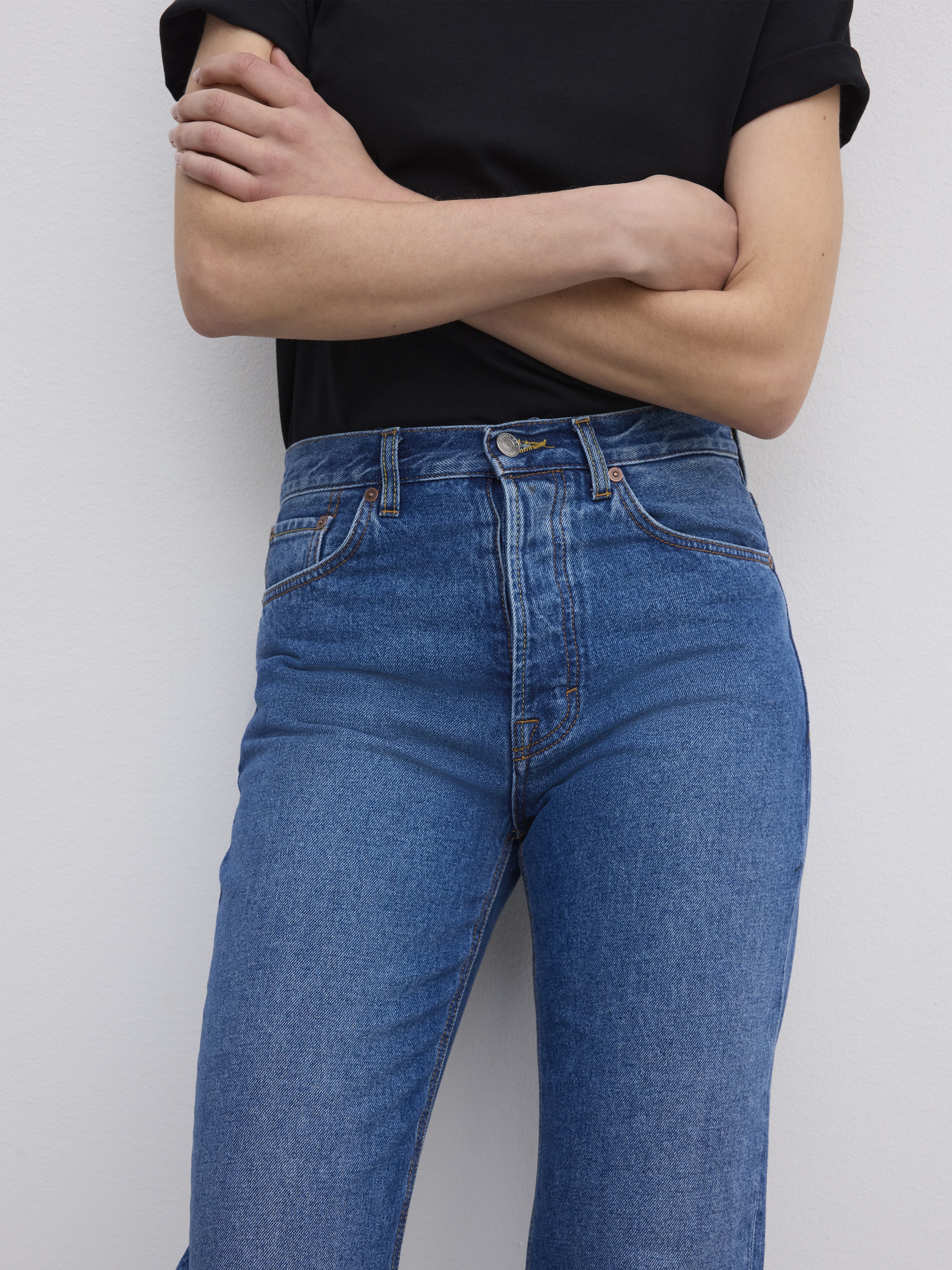 Straight Leg Denim - 3