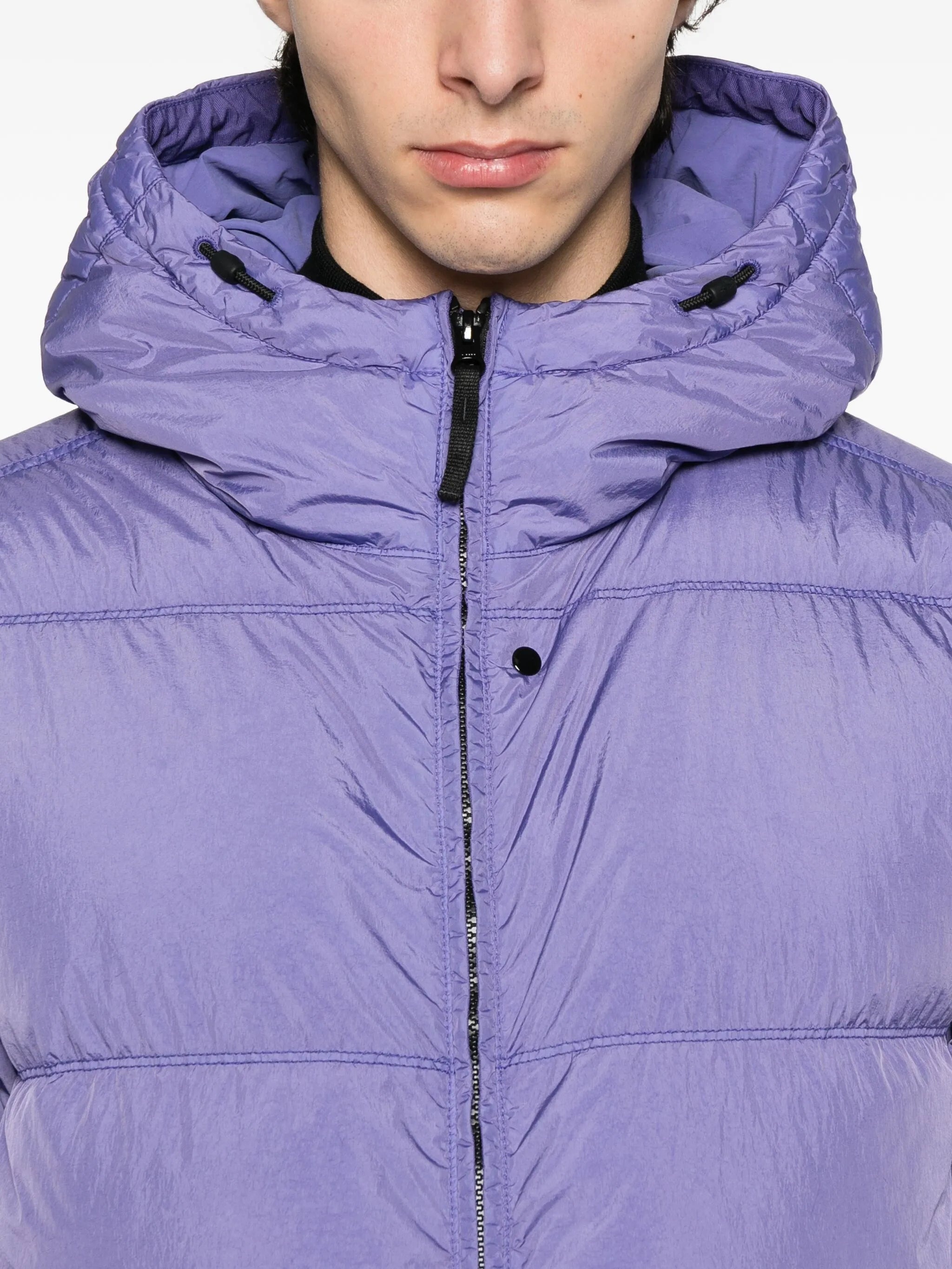 Stone Island Hooded Quilted Jacket - 2