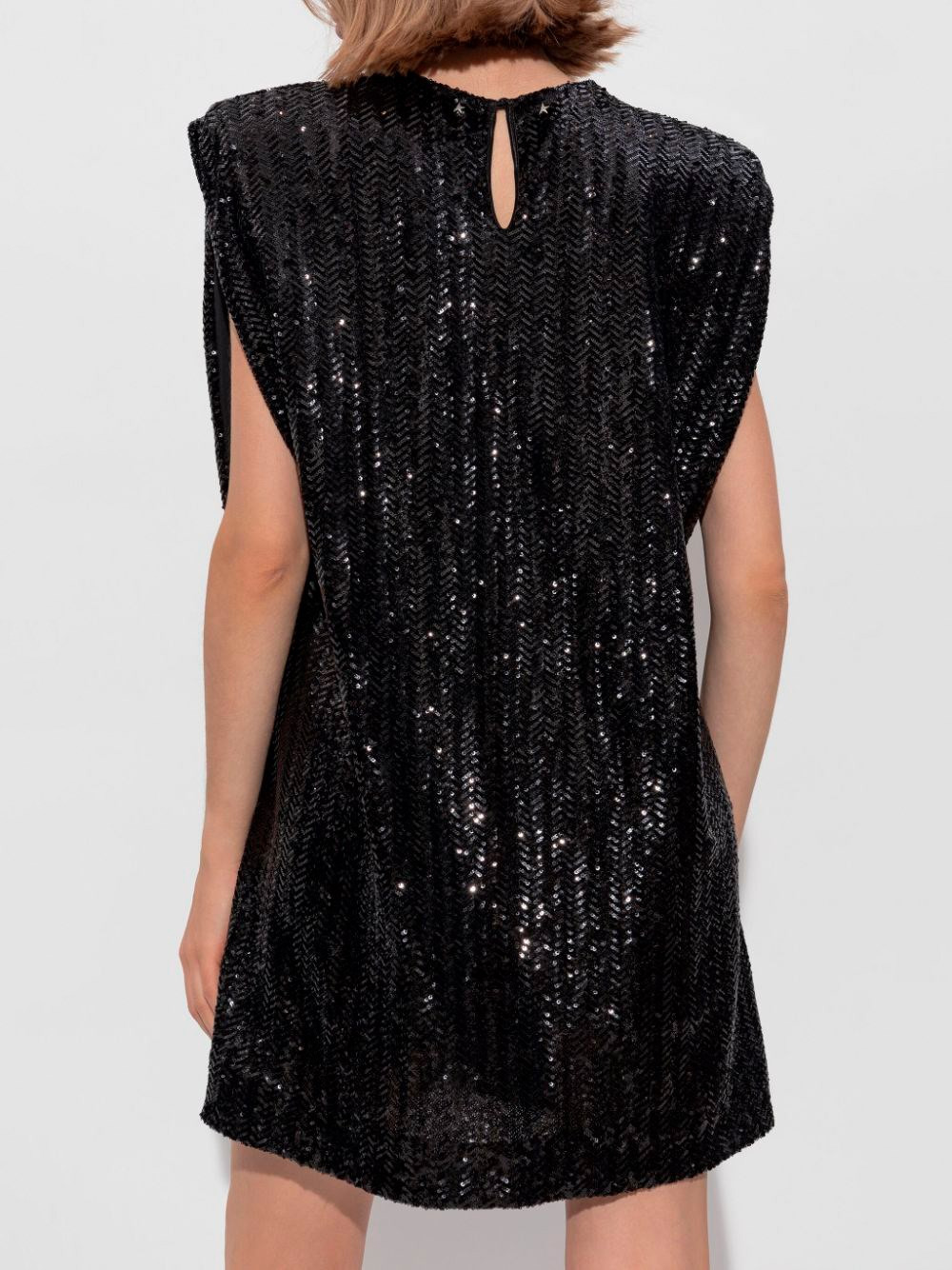 `Journey` Sleeveless Dress With Shoulderpads - 4