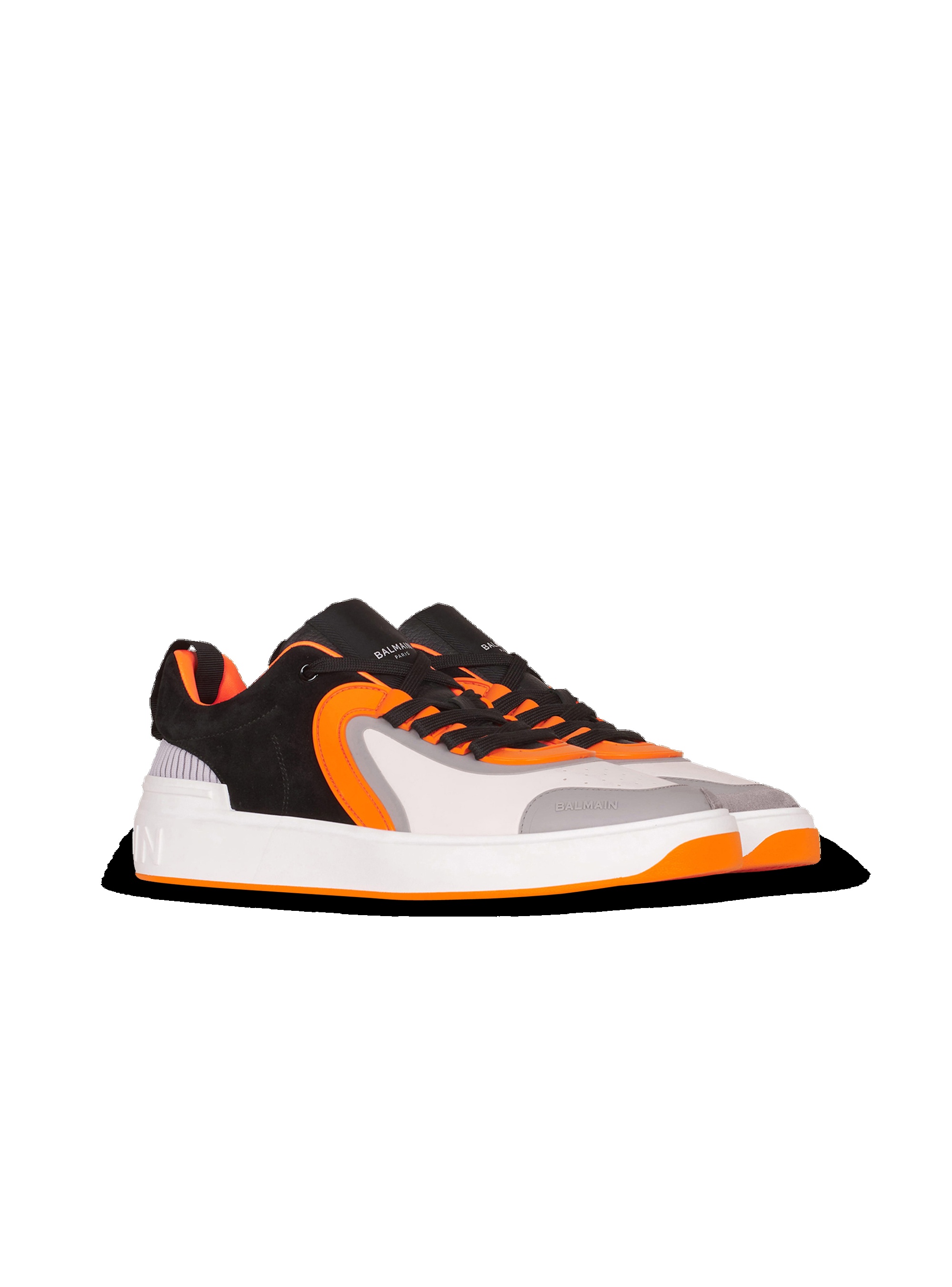 Leather and suede B-Skate sneakers - 2