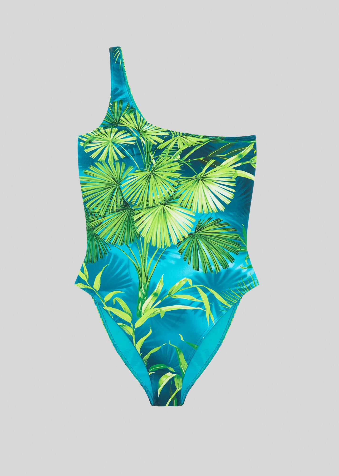 Jungle Print Swimsuit - 1