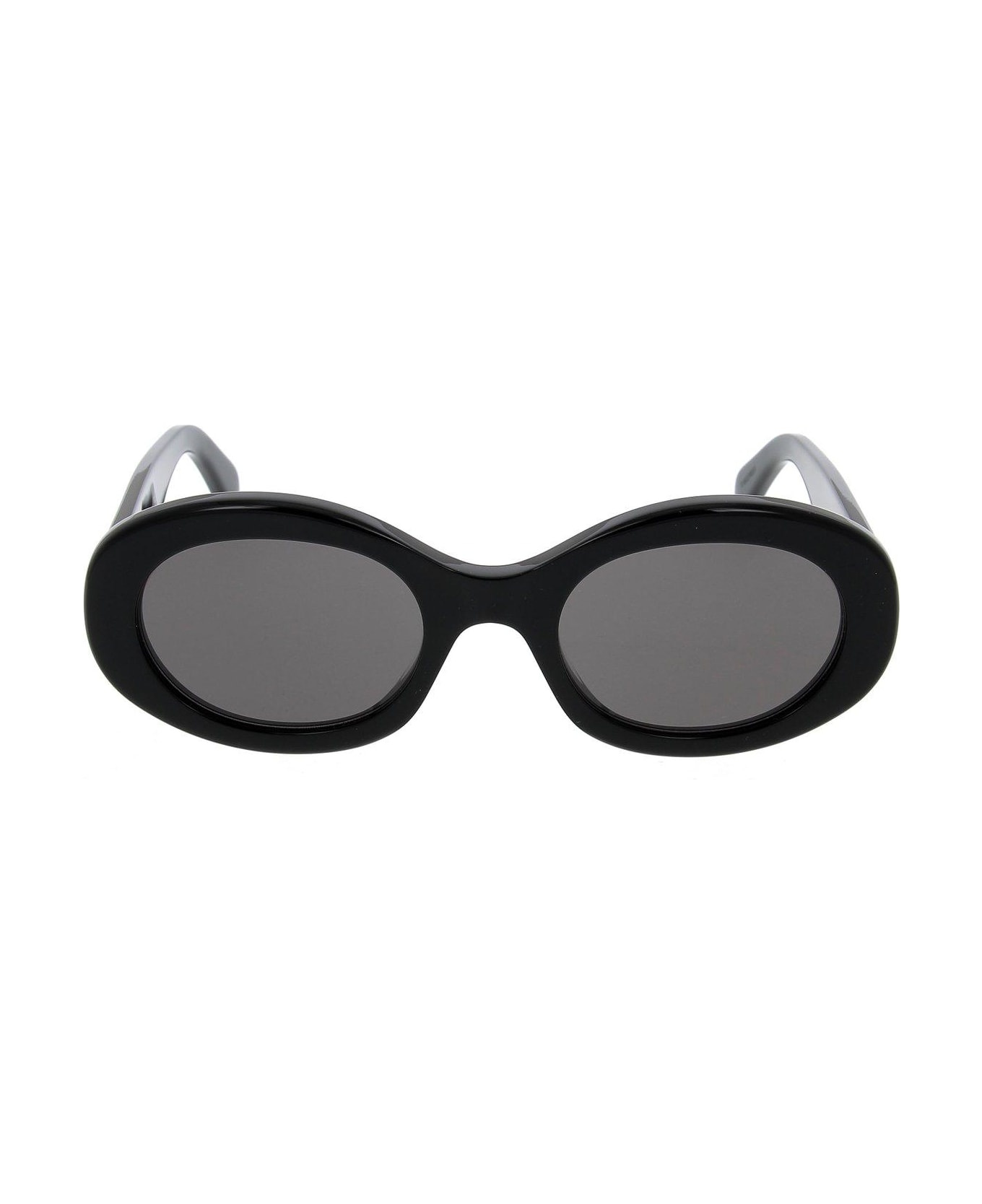 Oval Frame Sunglasses - 1