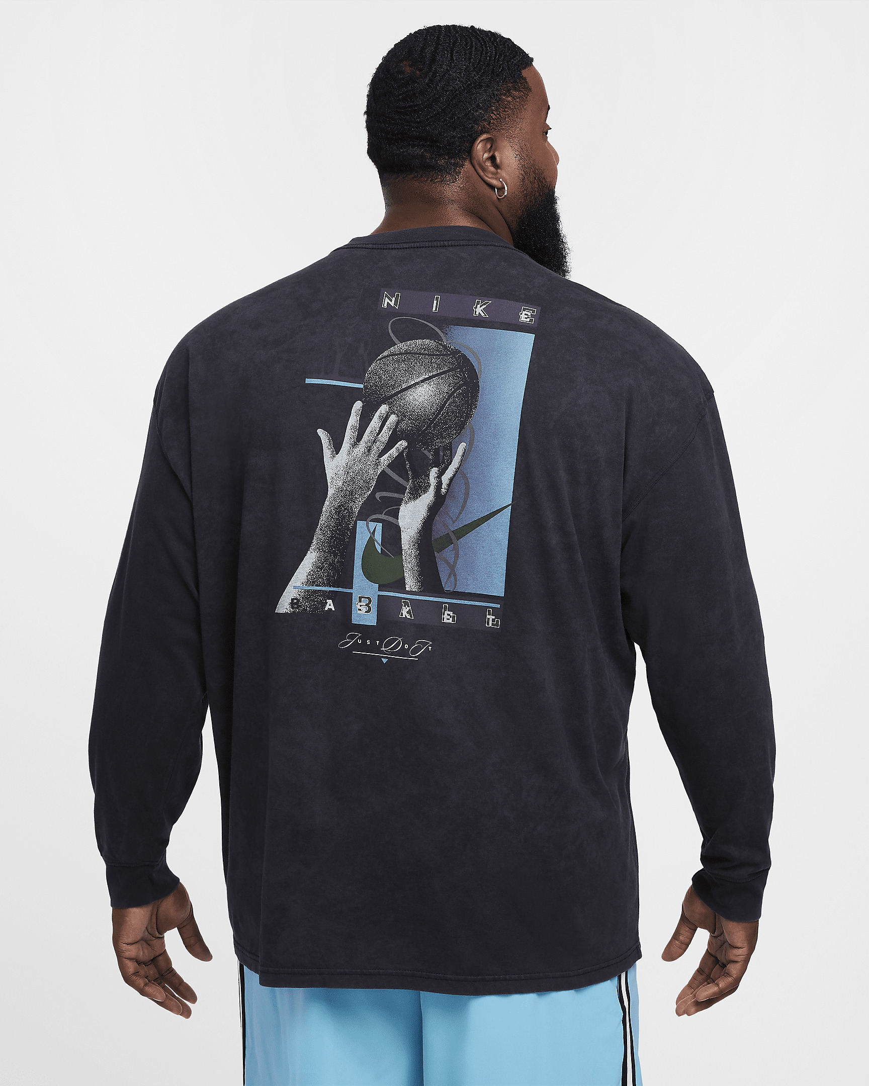 Nike Men's Max90 Long-Sleeve Basketball T-Shirt - 7