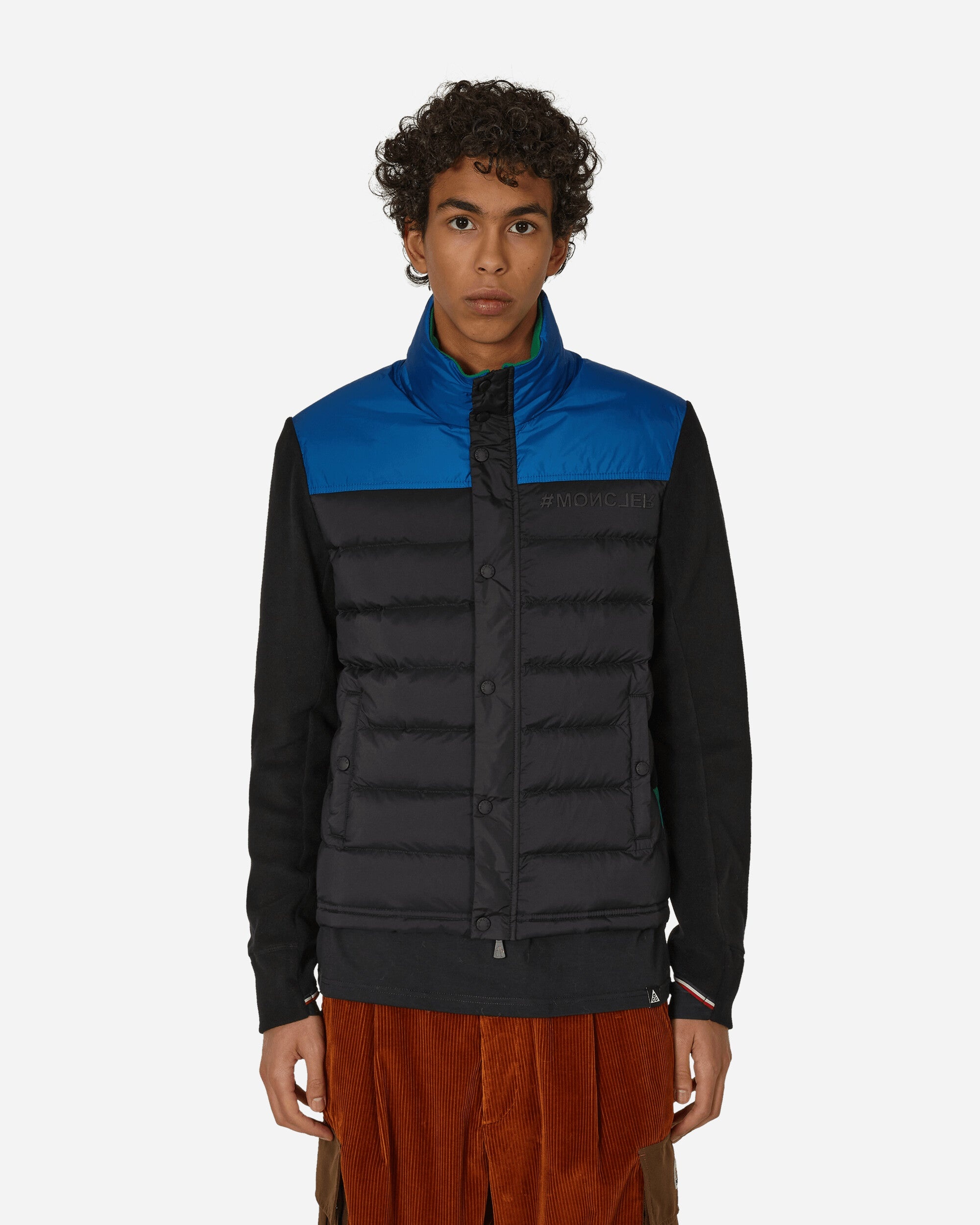 Moncler Grenoble Fleece Down Jacket Black | slamjam | REVERSIBLE Moncler Grenoble Fleece Down Jacket Black | slamjam | REVERSIBLE