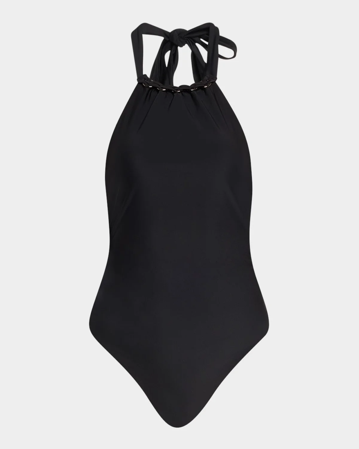Jasmyne Ring Halter One-Piece Swimsuit - 1