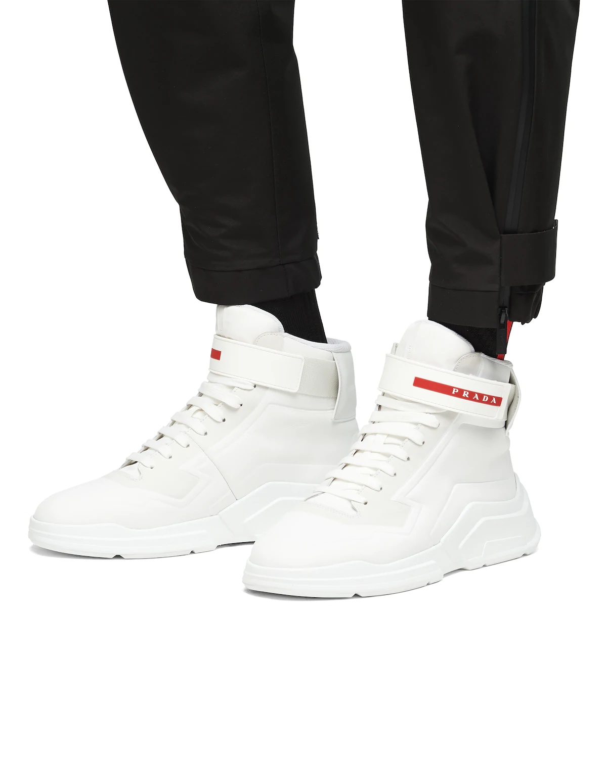 Prada Polarius 19 LR high-top sneakers - 5