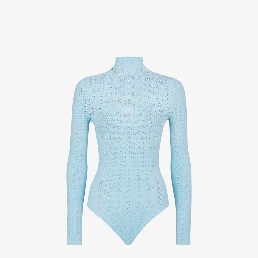 Light blue lace body - 1