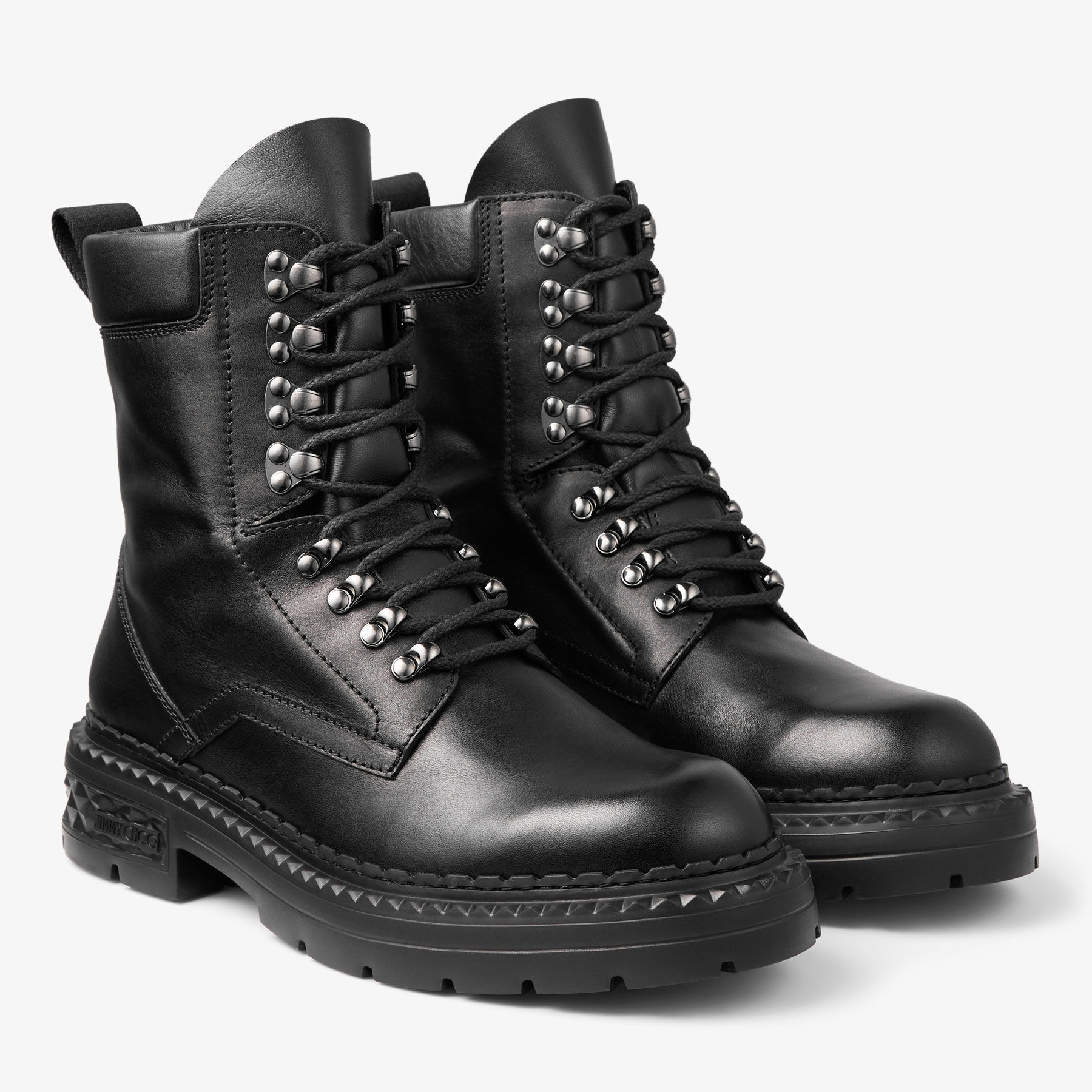 Marlow Combat Boot
Black Leather Combat Boots - 2