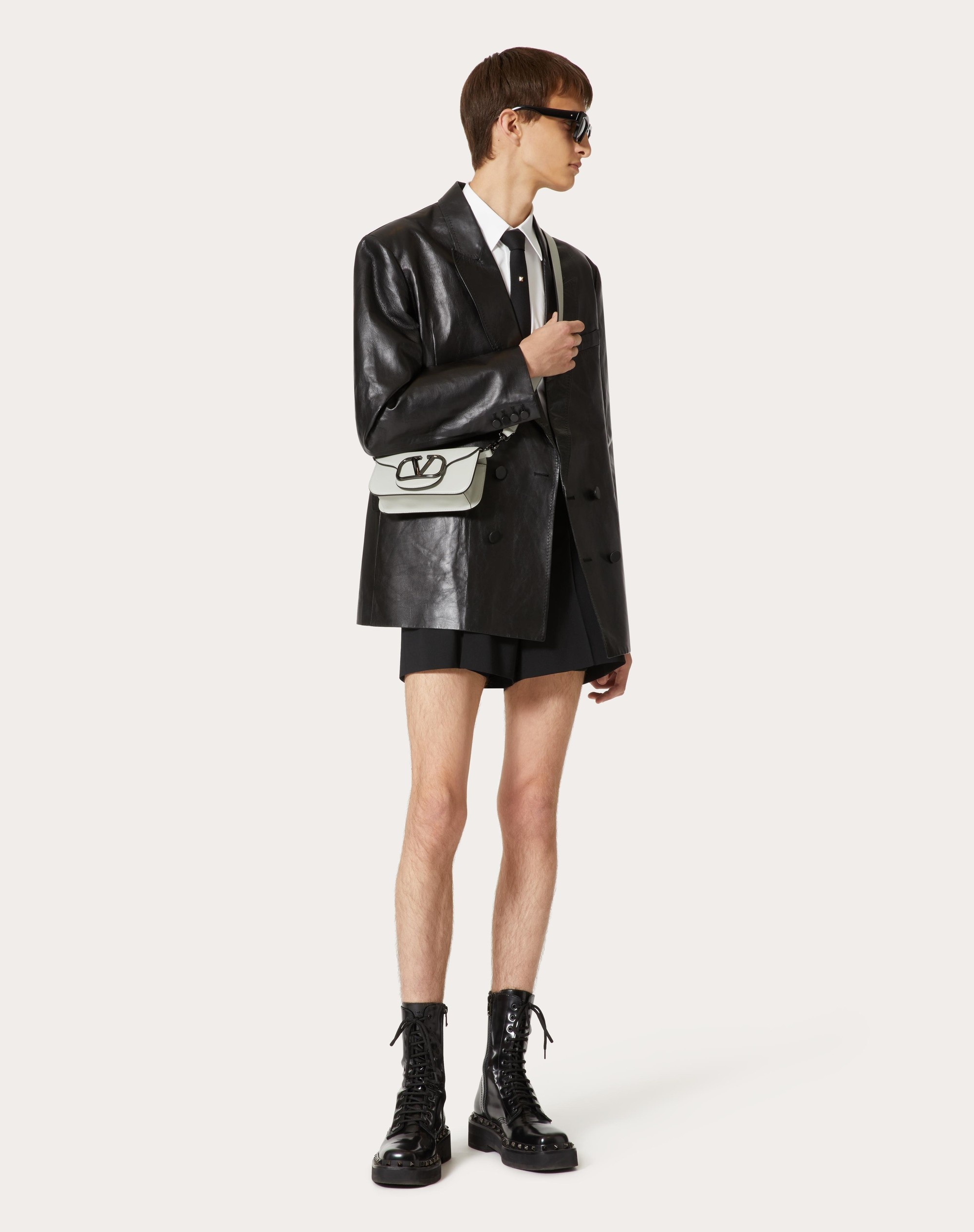 MINI VALENTINO GARAVANI LOCÒ CROSSBODY CALFSKIN BAG - 2
