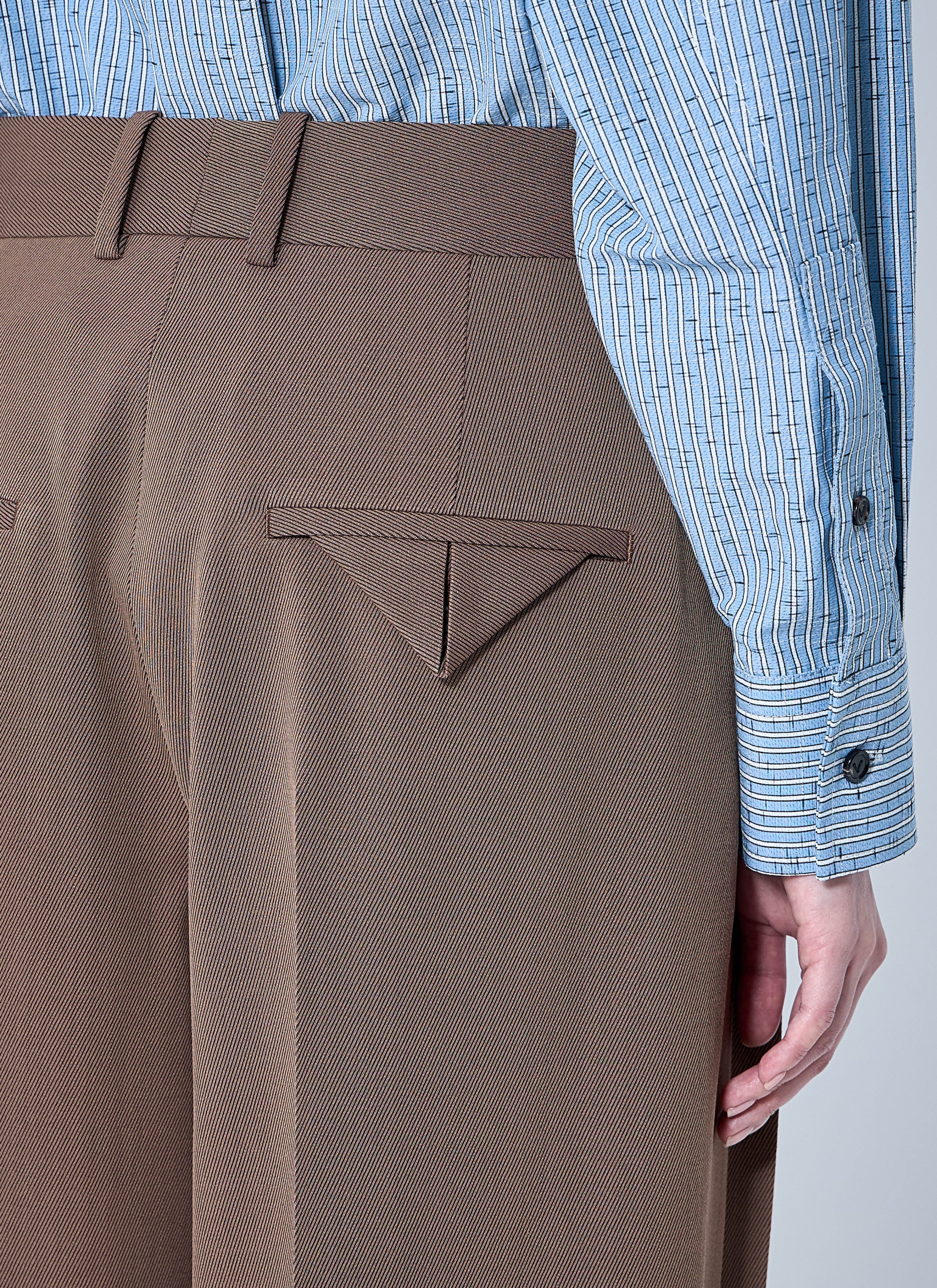 Tailored Wool Pants - 5