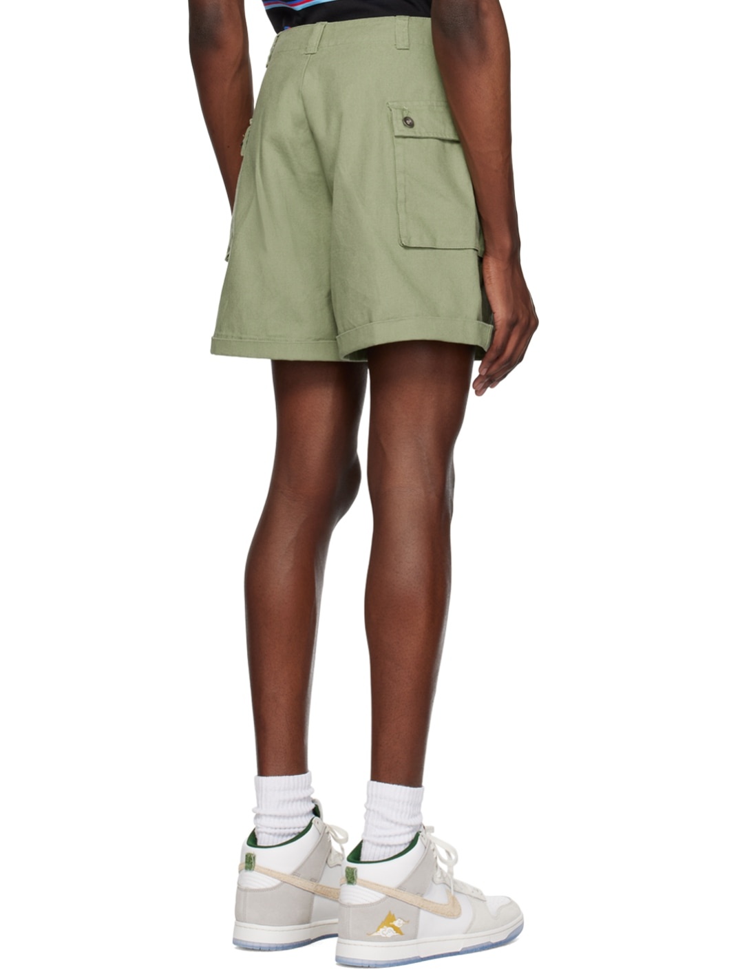 Green P44 Cargo Shorts - 3