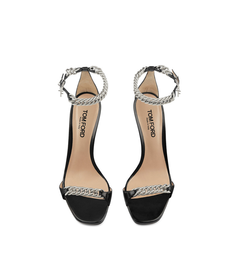 SHINY LEATHER ZENITH SANDAL 4