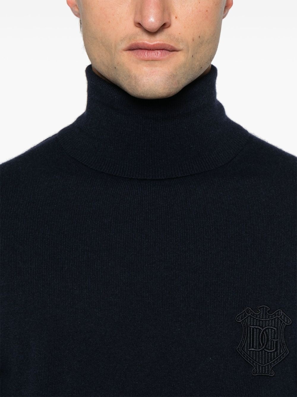 logo-patch sweater - 5