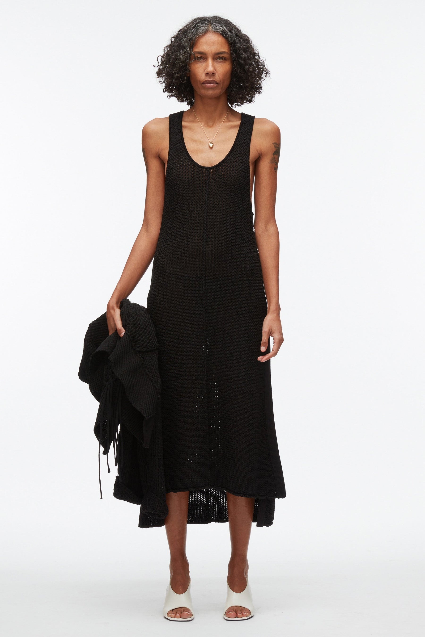 Knit Tank Dress - 1