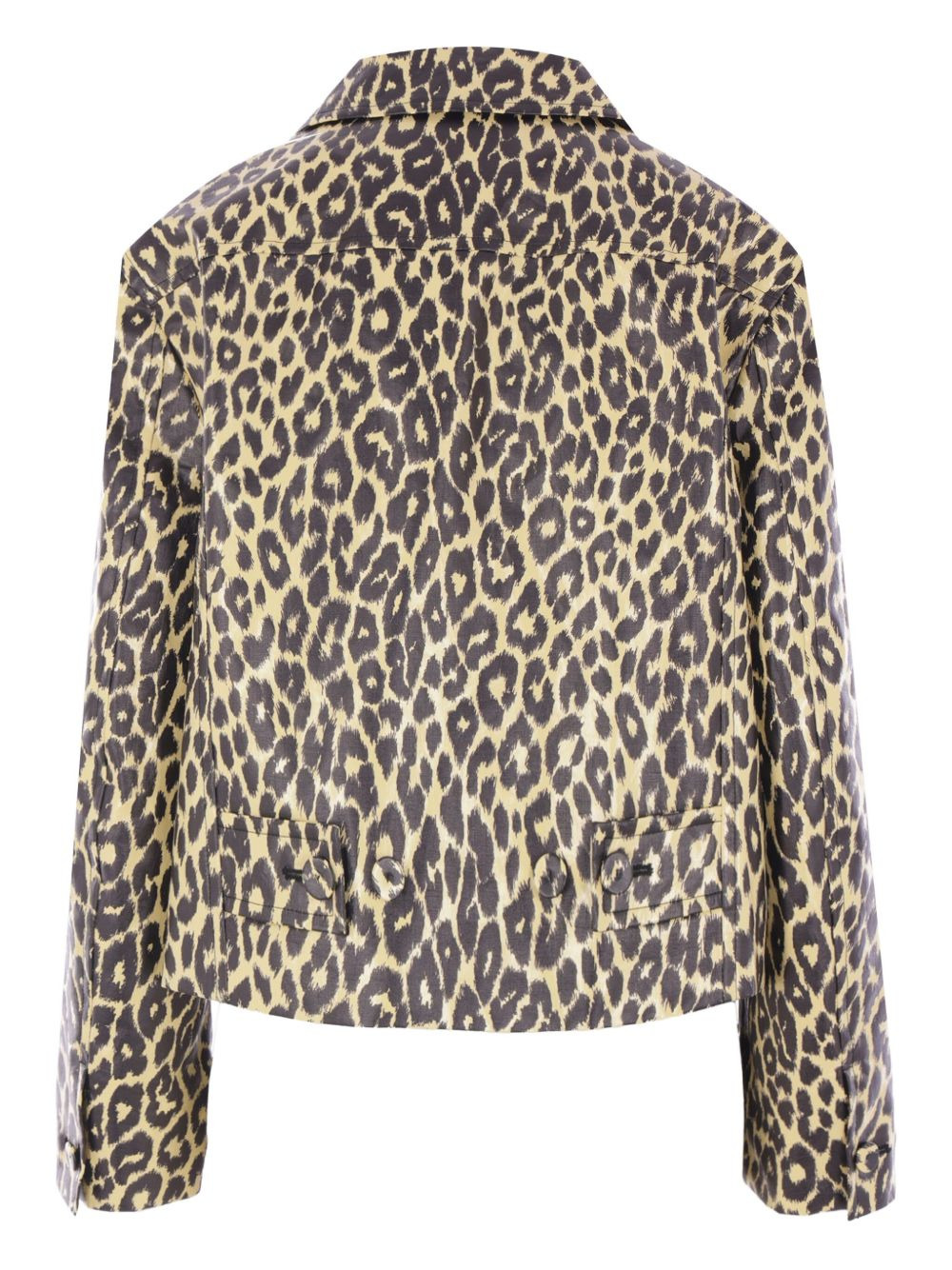 leopard-print jacket - 2