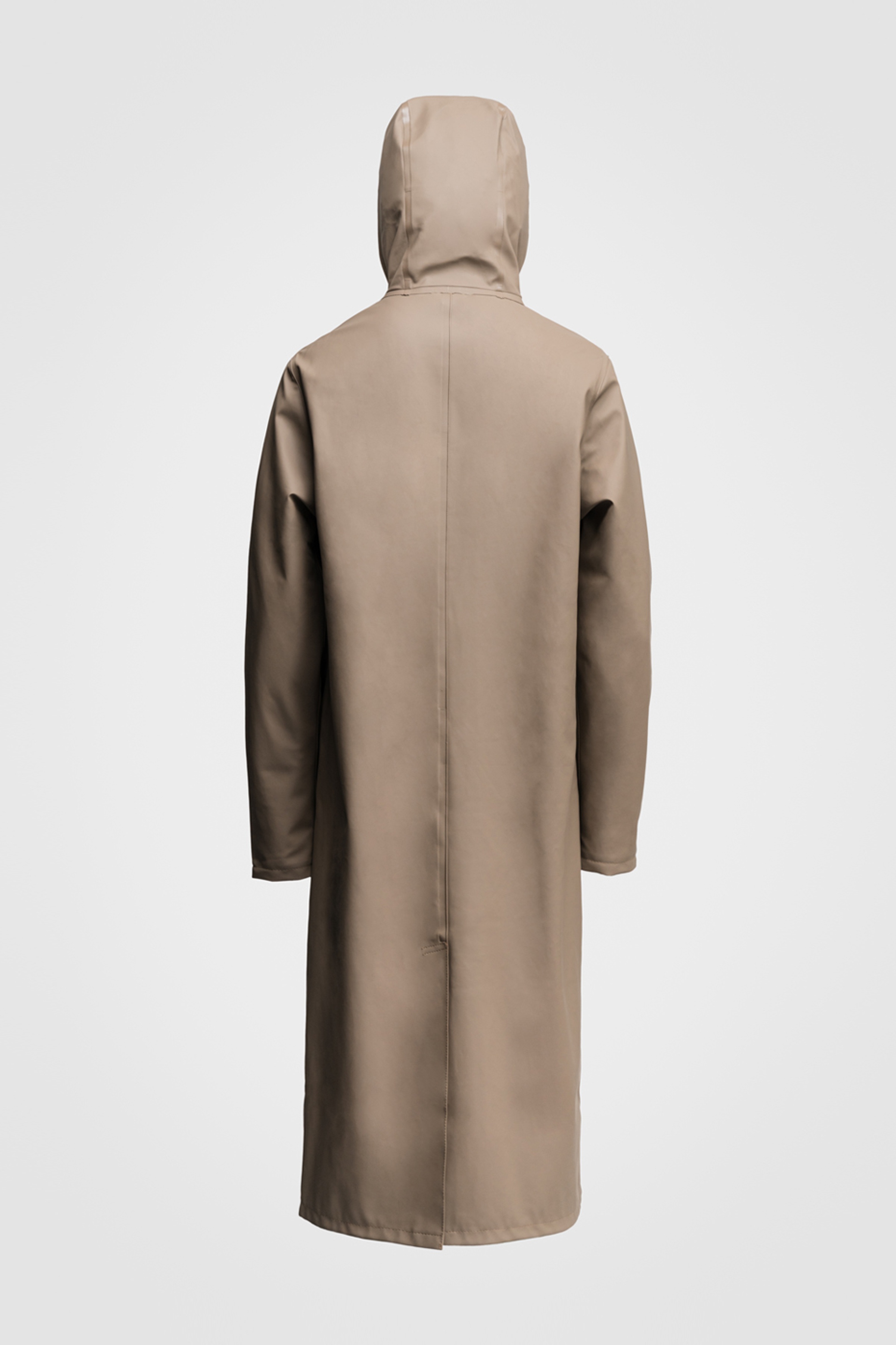 Stockholm Long Raincoat Mole - 3