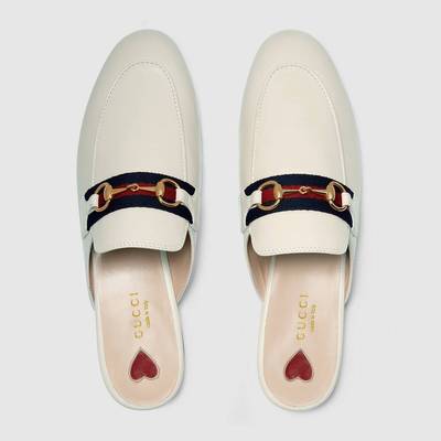 GUCCI Women's Princetown leather slipper outlook