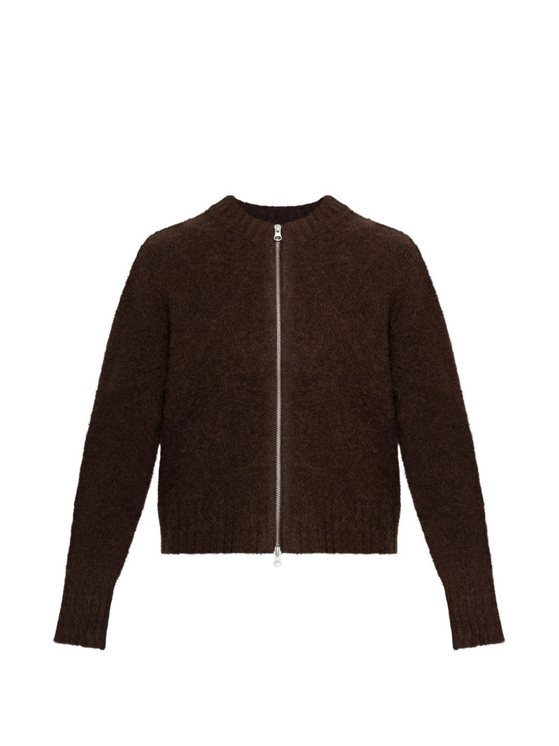 zip-up cardigan 1