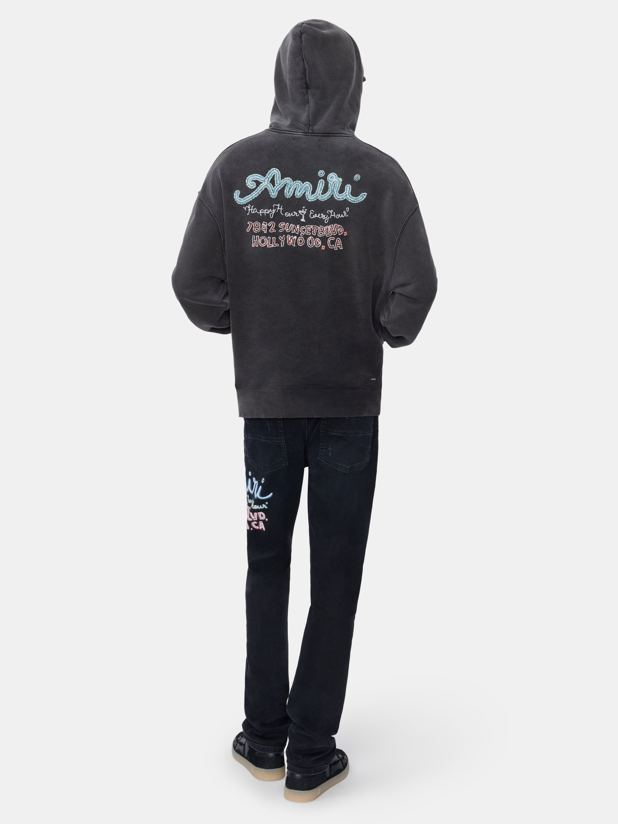 AMIRI NEON LIGHTS SLIM JEAN - 4