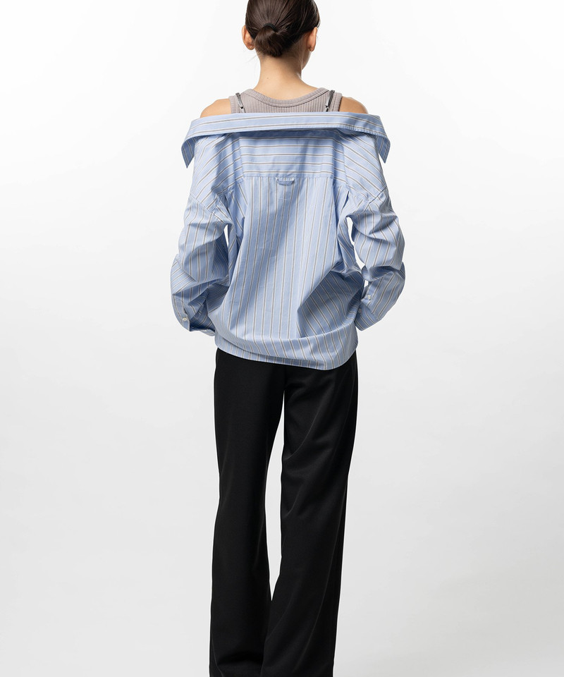 Triple Layered Stripe Shirt 9
