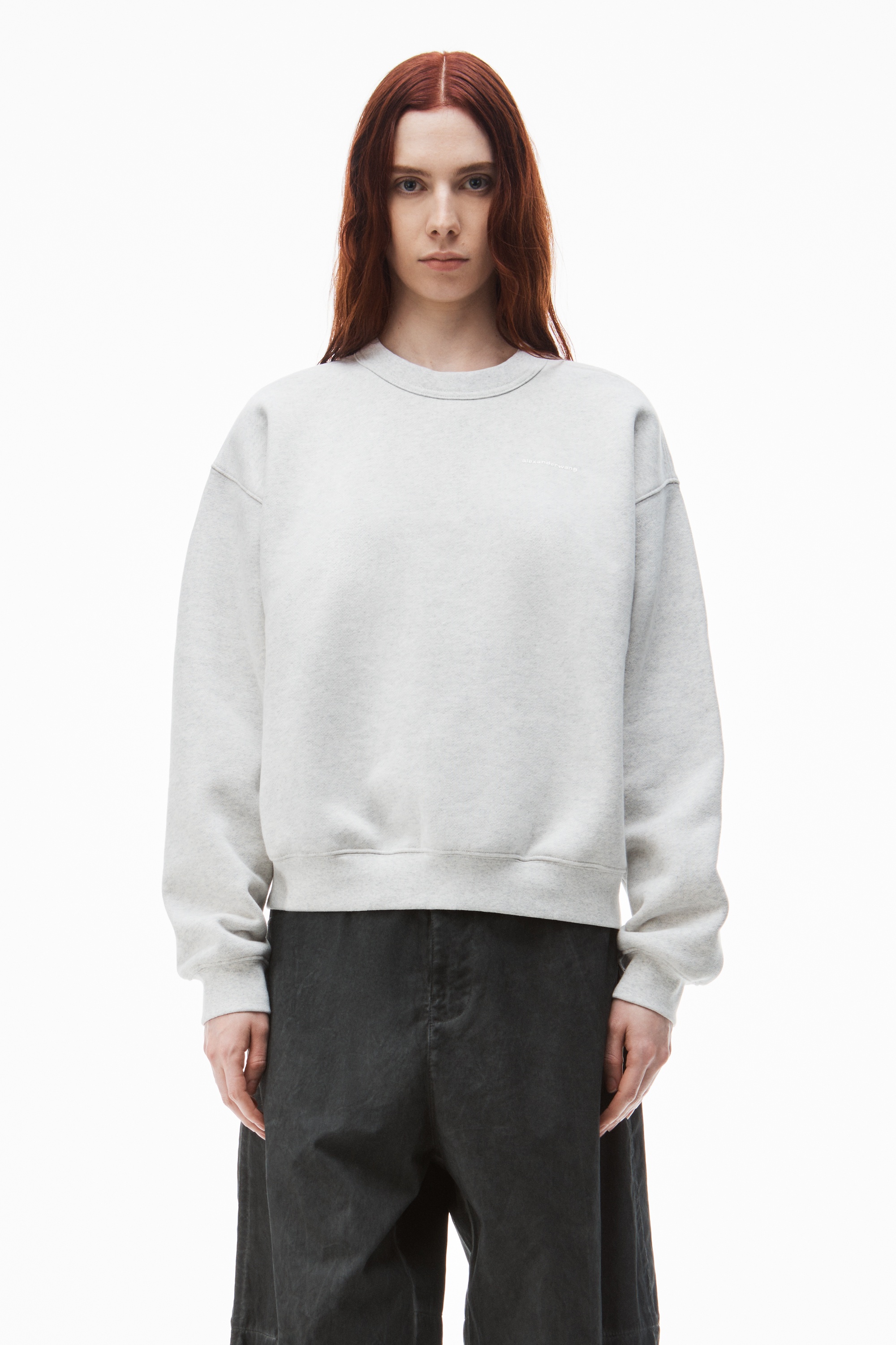 UNISEX CREWNECK SWEATSHIRT IN DENSE FLEECEÂ - 2