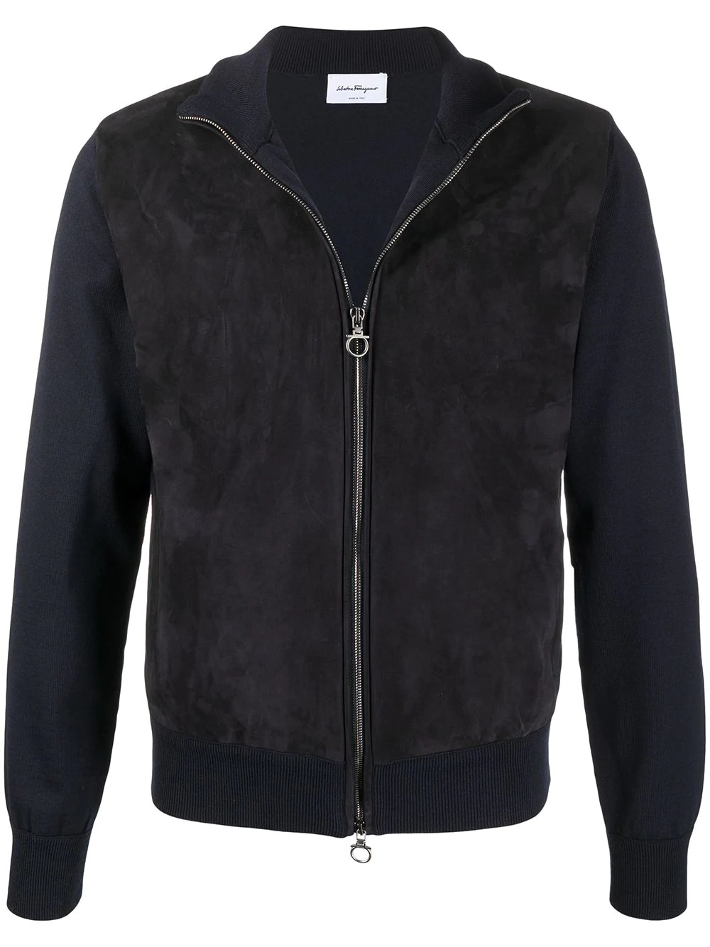 Gancini zip bomber jacket - 1