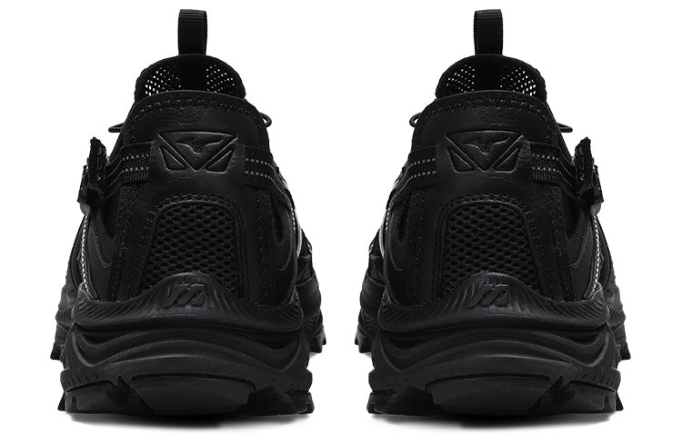 Mizuno Racer Trail SE 'Triple Black' D1GH241903 - 5