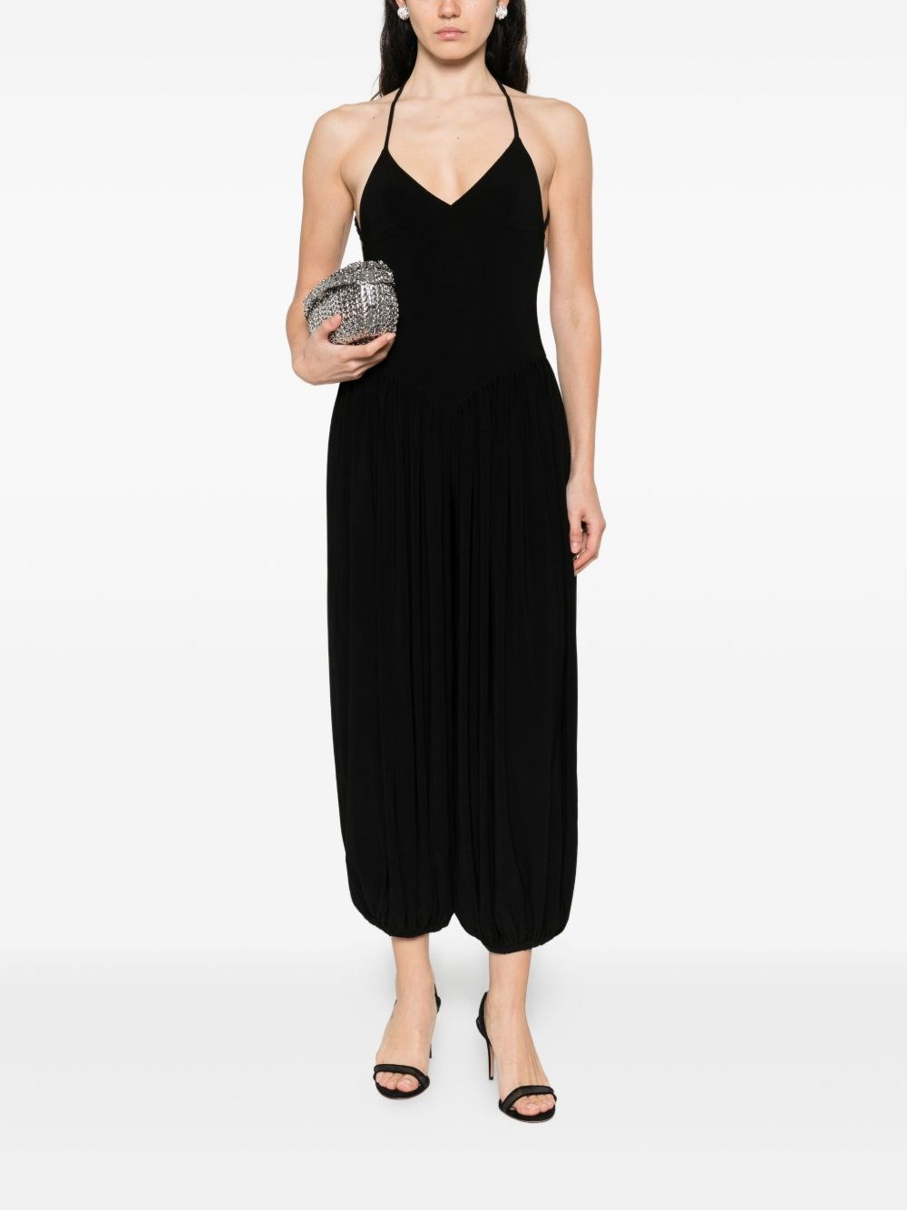 Sleeveless long jumpsuit - 5