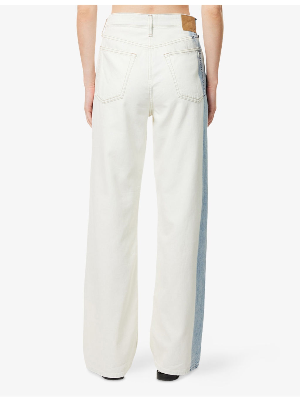 The Logan Wide-Leg Denim-Blend Jeans - 4