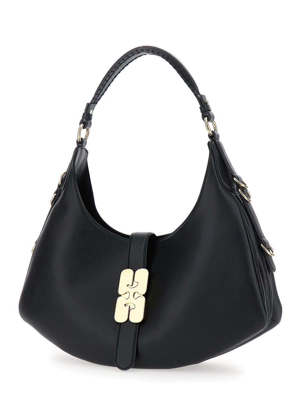Ganni Women Kat Small Gold - 2