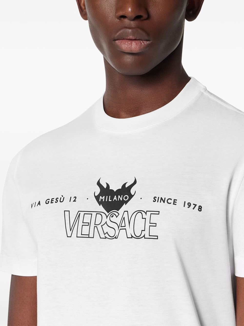logo-print T-shirt - 5