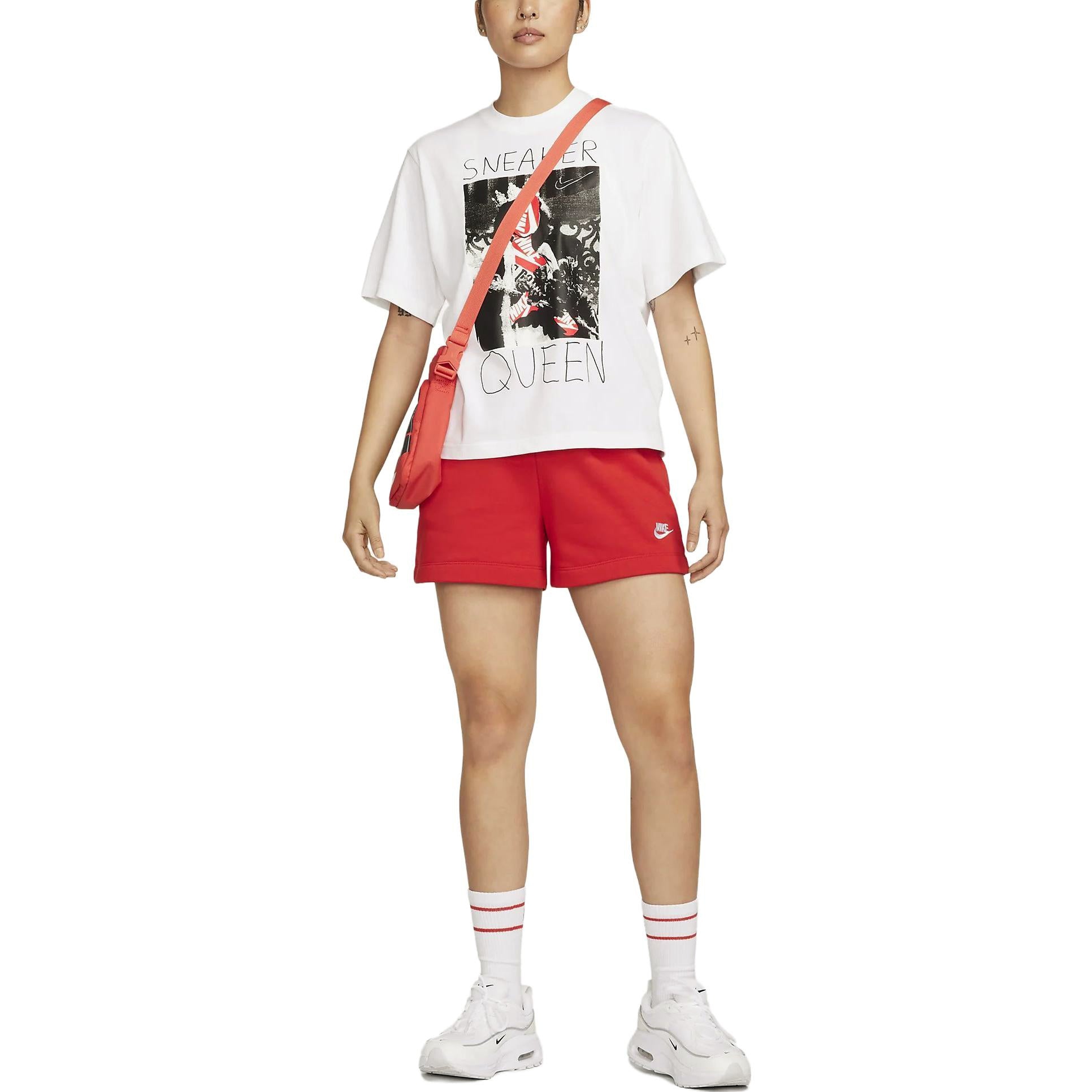 (WMNS) Nike Sneaker Queen T-Shirt 'White' FD2532-100 - 3