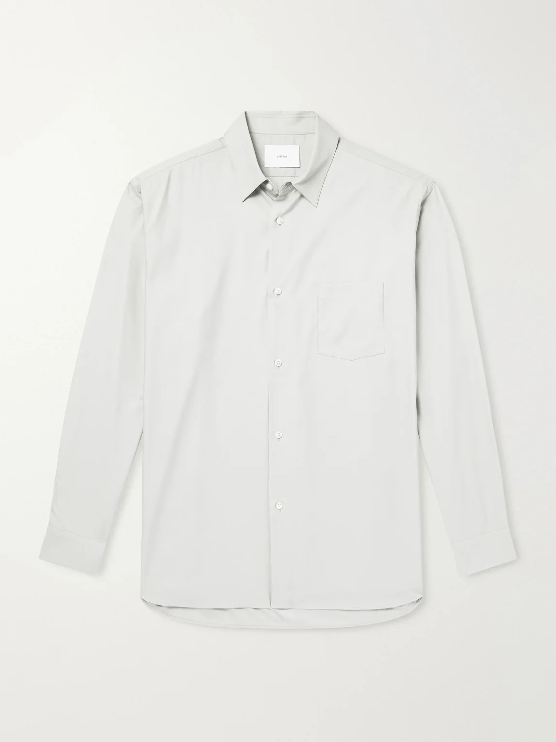 Cotton-Satin Shirt - 1
