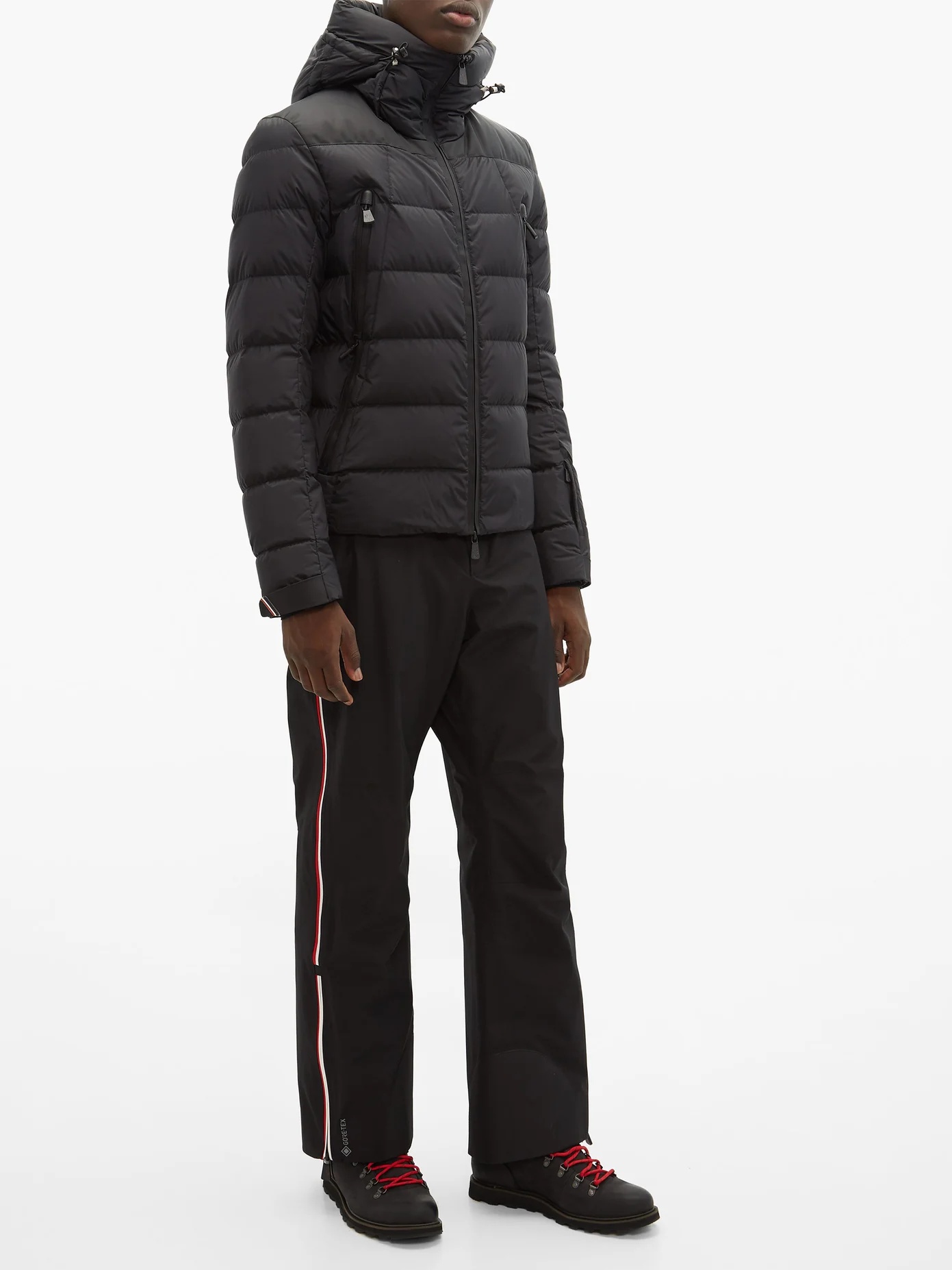 Side-stripe soft-shell ski trousers - 2