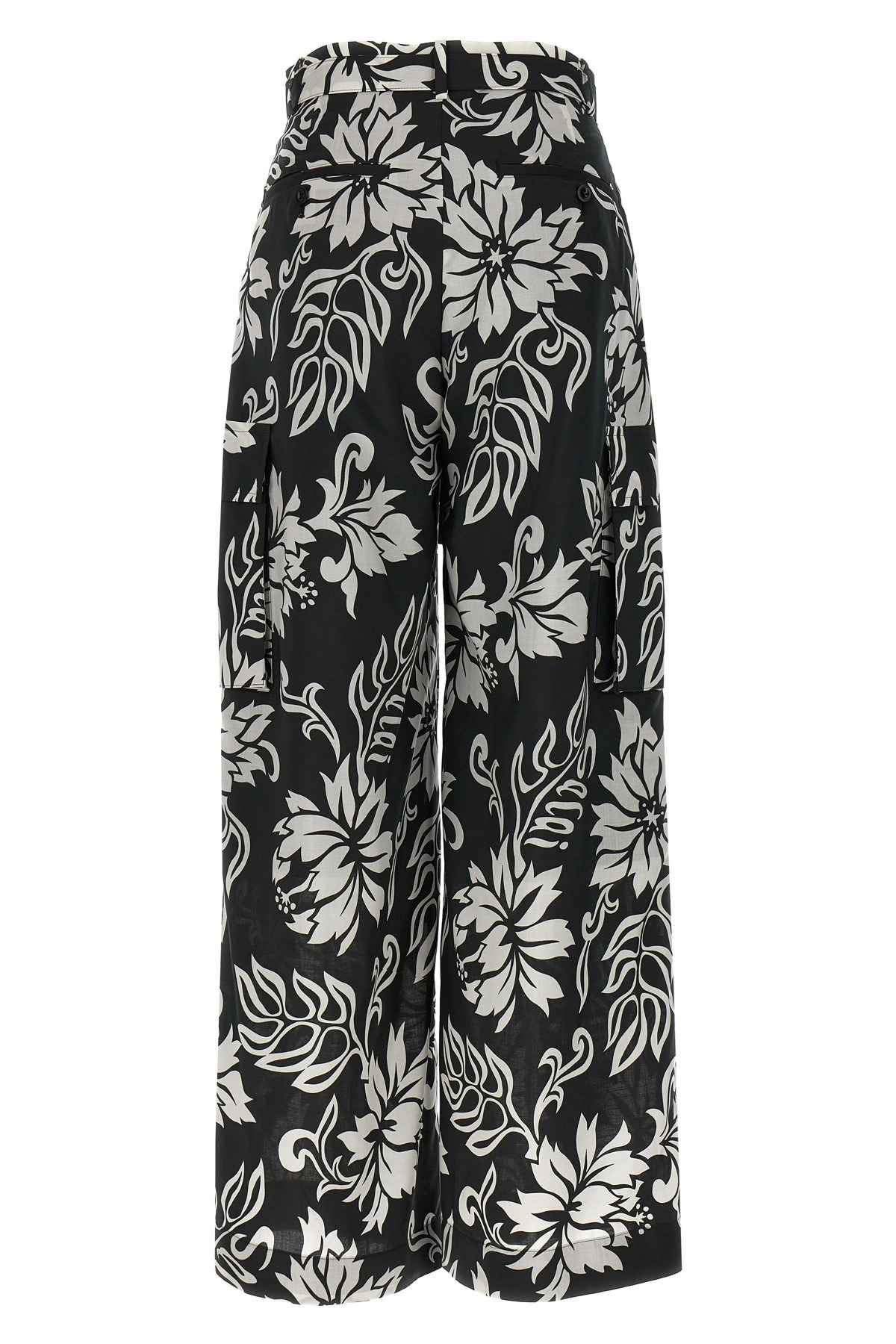 Floral print trousers - 3