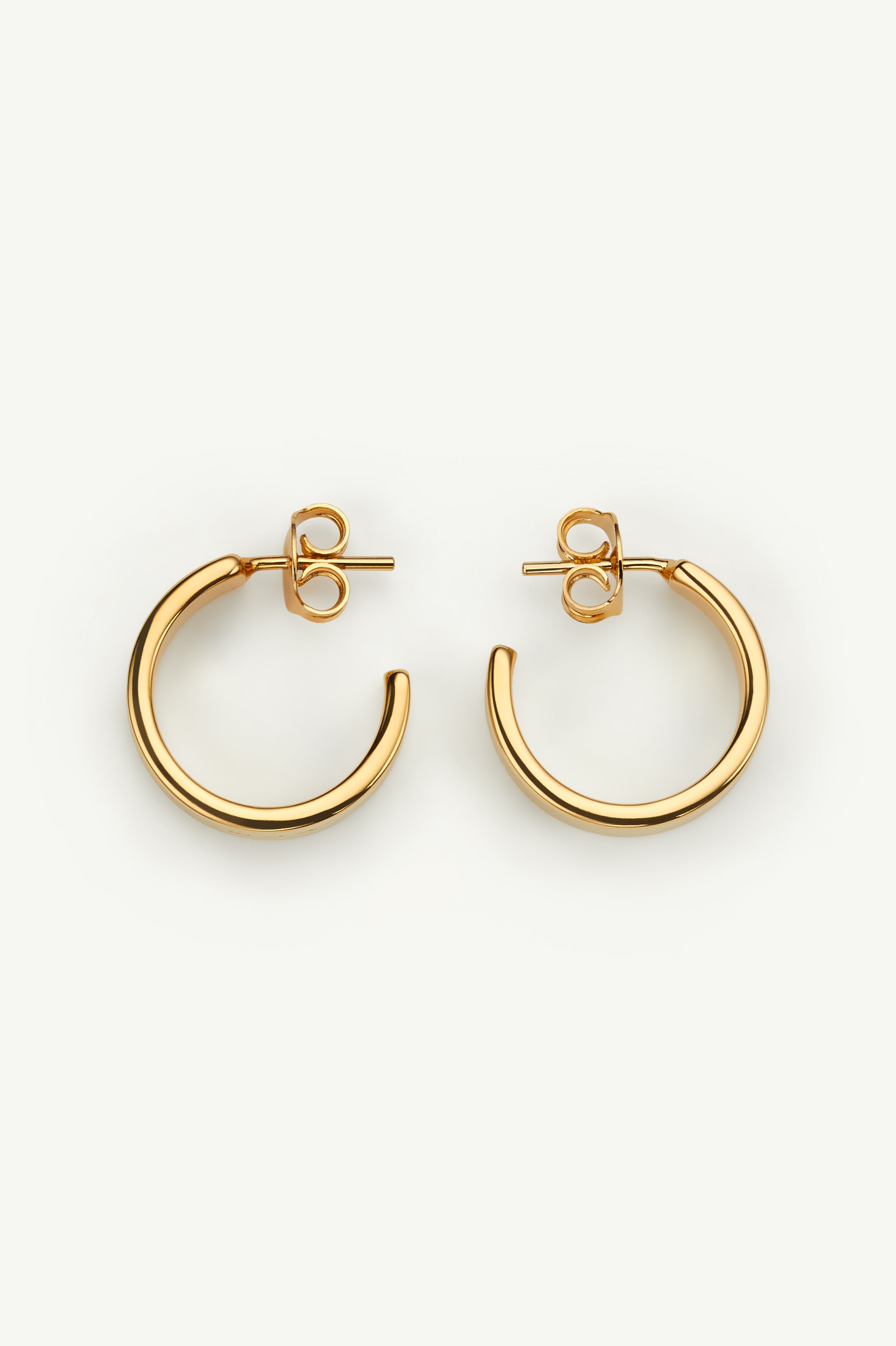 Minimal logo earrings - 1