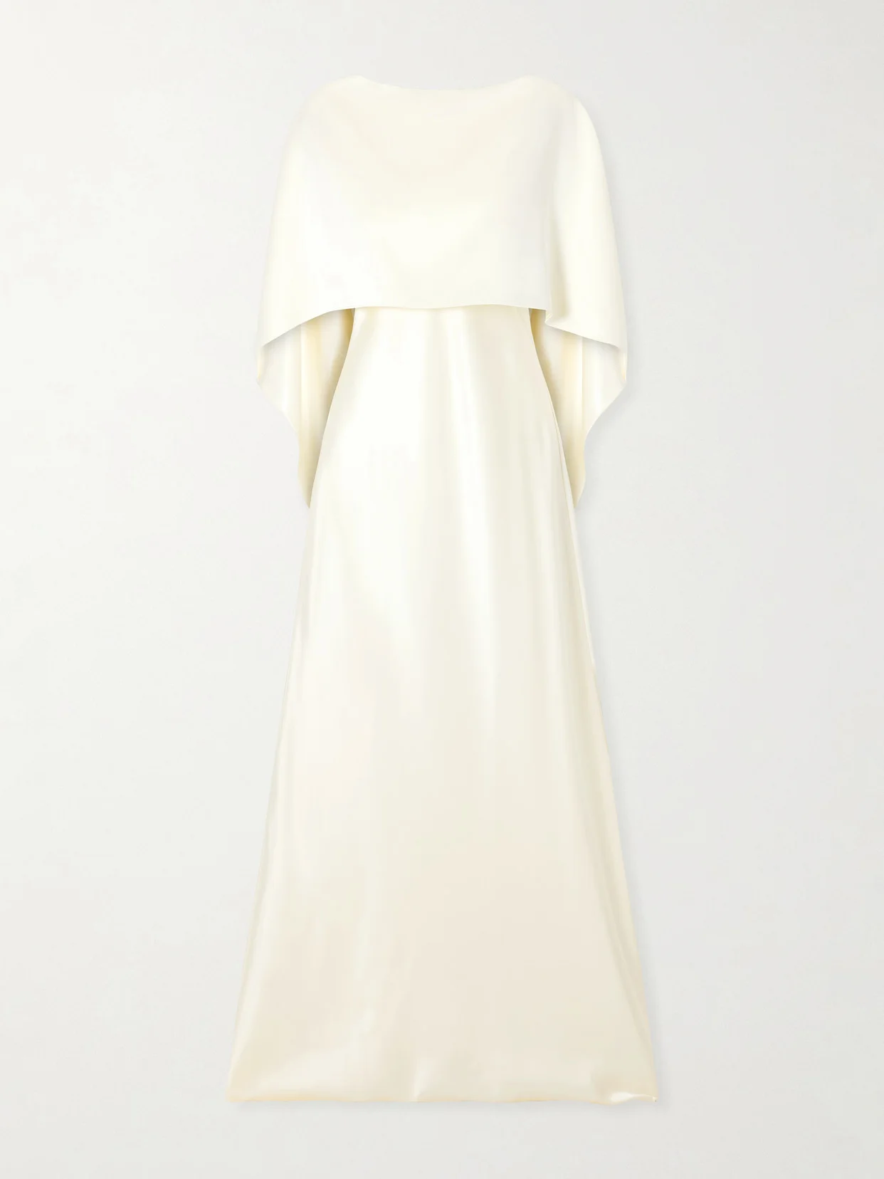 Anna Silk-satin Maxi Dress - 1