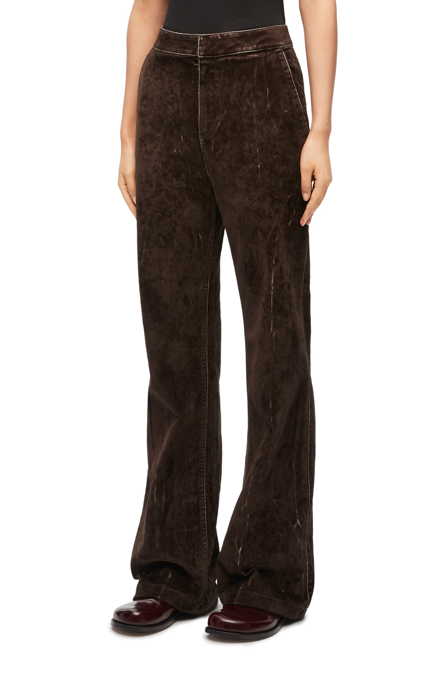 Bootleg jeans in denim - 3